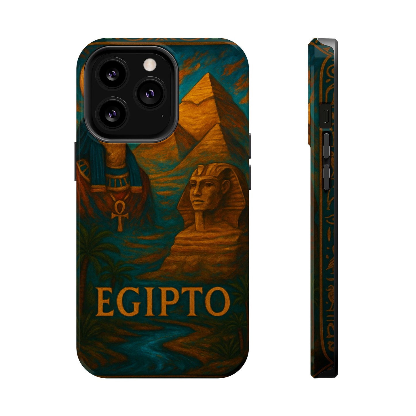 "Funda Magnética Reforzada Egipto Misterio Dorado del Nilo 🏺🌅🐫