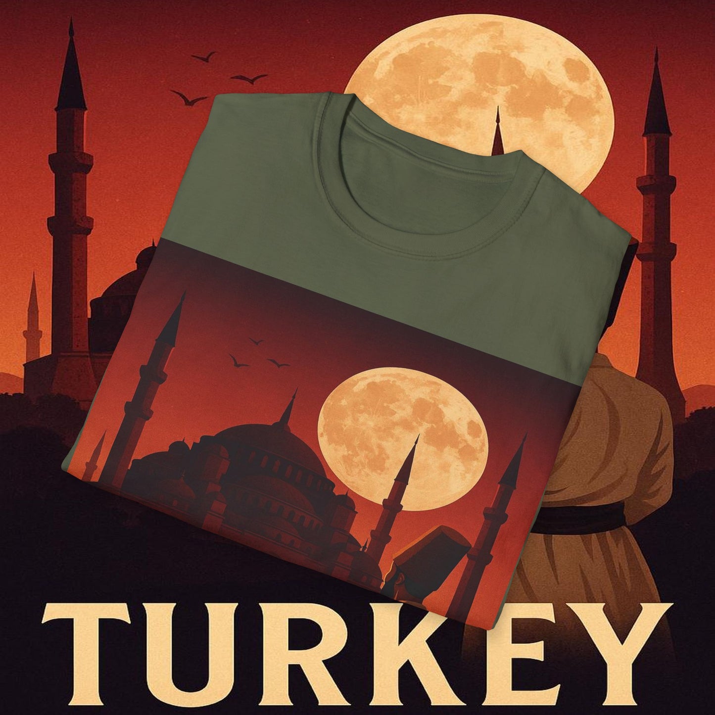 "Camiseta turquia✨ – Donde Oriente y Occidente se abrazan"