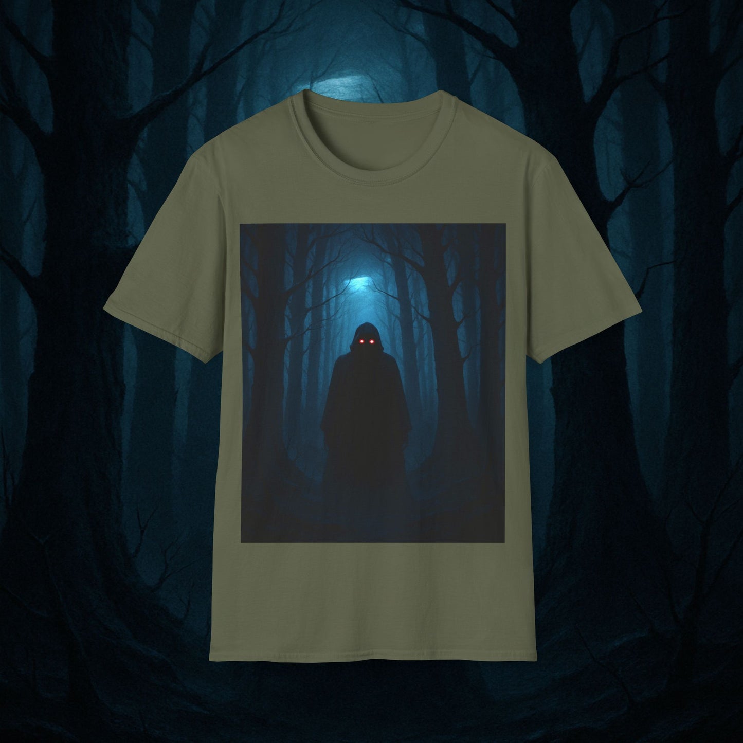 "Camiseta 🖤 El Vigía del Bosque Oscuro"