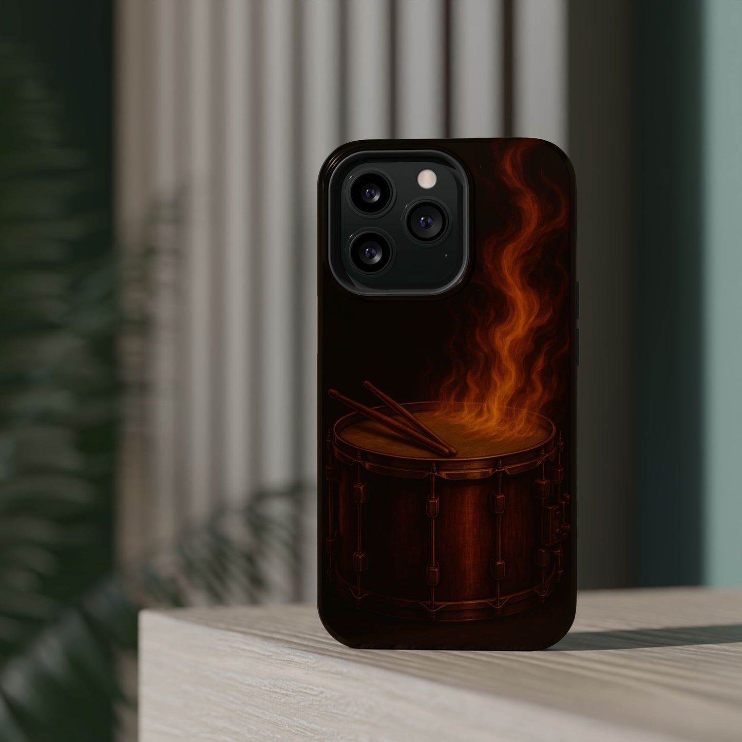 "Funda Magnética Reforzada Magnética Reforzada tarola🥁🔥Precisión, ritmo y fuego.” 🔥🥁