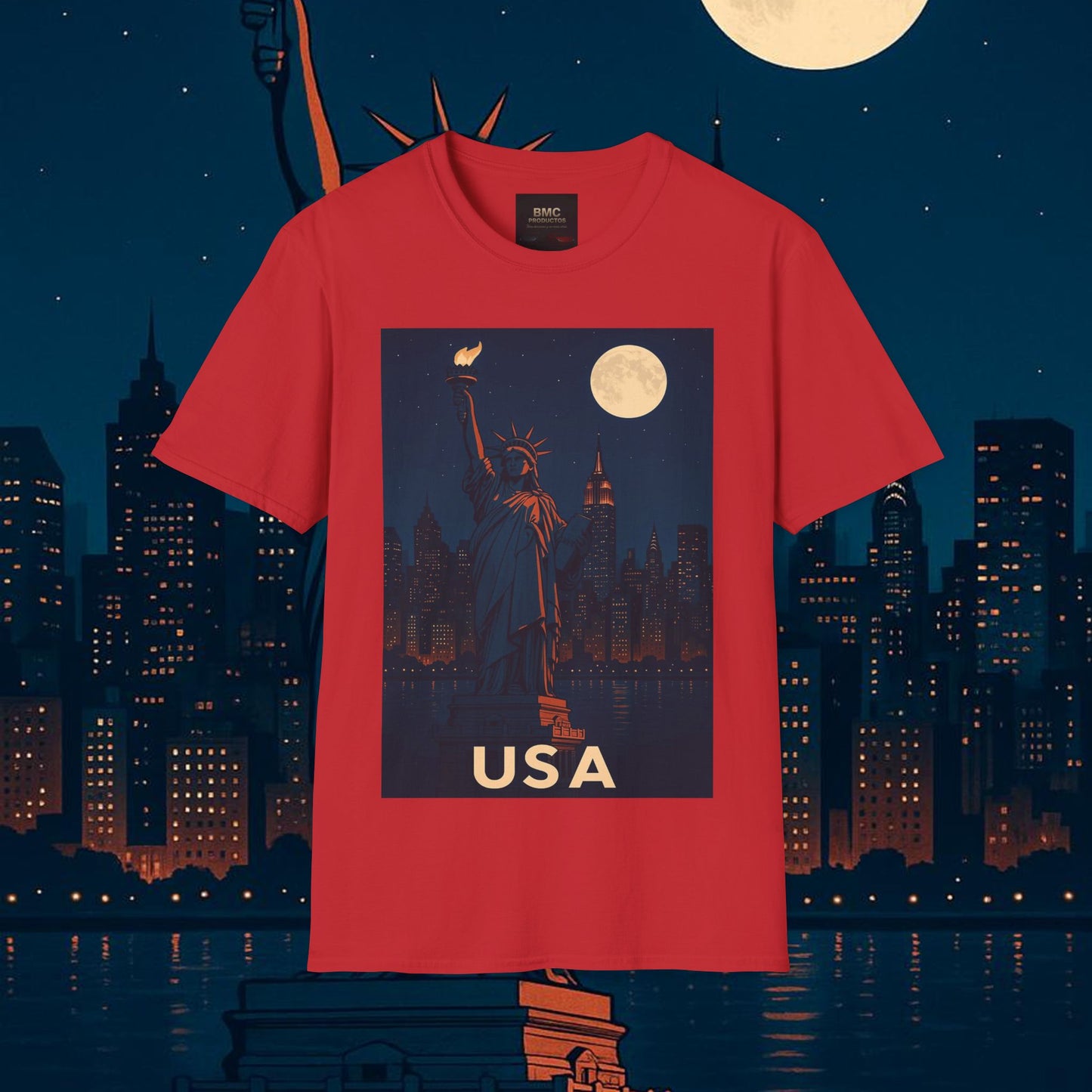 "Camiseta Estados Unidos: Sueños, Libertad y Grandes Horizontes 🗽🏜️🌆"