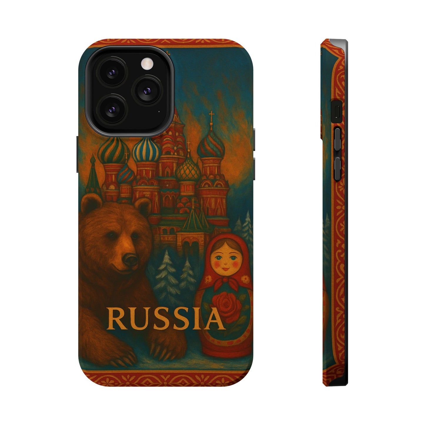 "Funda Magnética Reforzada Magnética Reforzada Rusia❄️ – Tierra de historia, misterio y grandeza"
