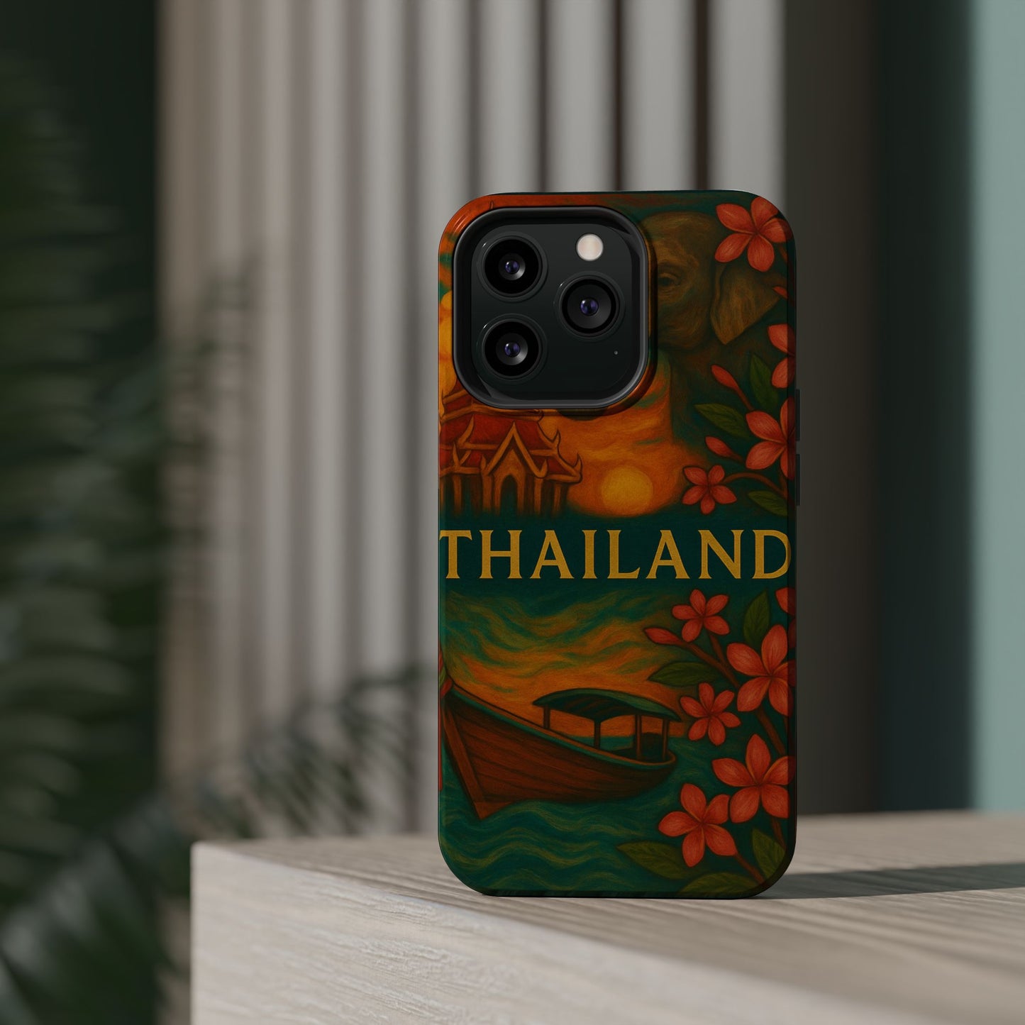 "Funda Magnética Reforzada Magnética Reforzada Thailand🌴 – El Reino de las Sonrisas y la Aventura"