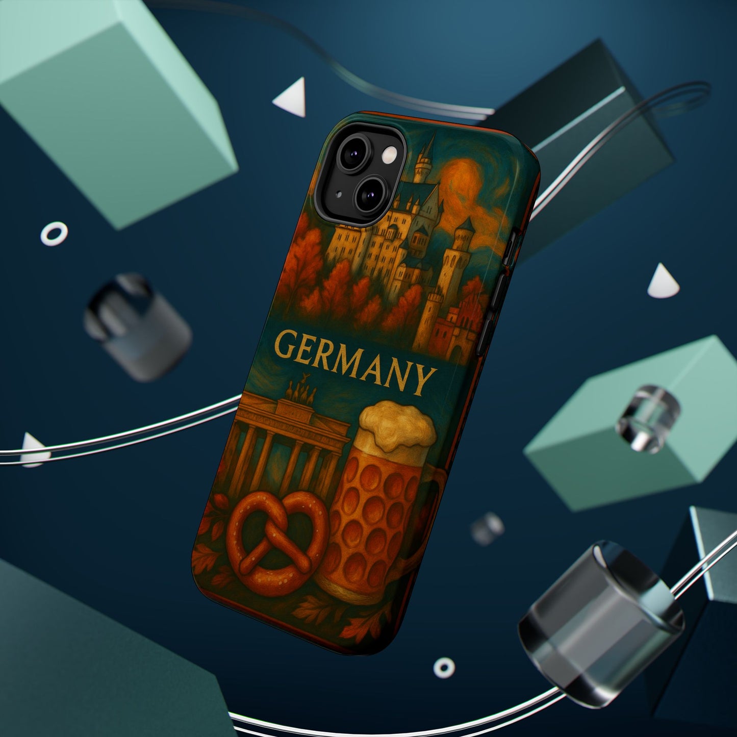 "Funda Magnética Reforzada Alemania: Fortaleza, Historia y Tradición 🎖️🏰🍺"