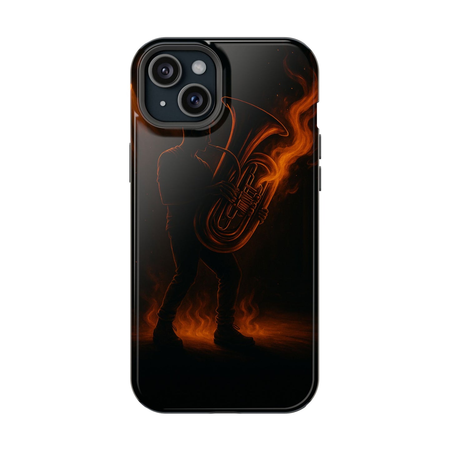 "Funda Magnética Reforzada Magnética Reforzada Tuba🎺🔥 Cuando el alma suena, todo arde.”