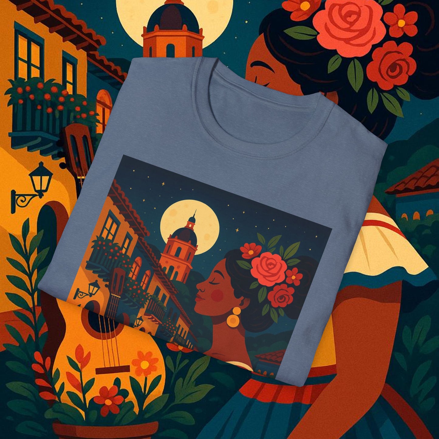 "Camiseta Colombia: Magia de Colores, Café y Tradición ☕🎨🌄"