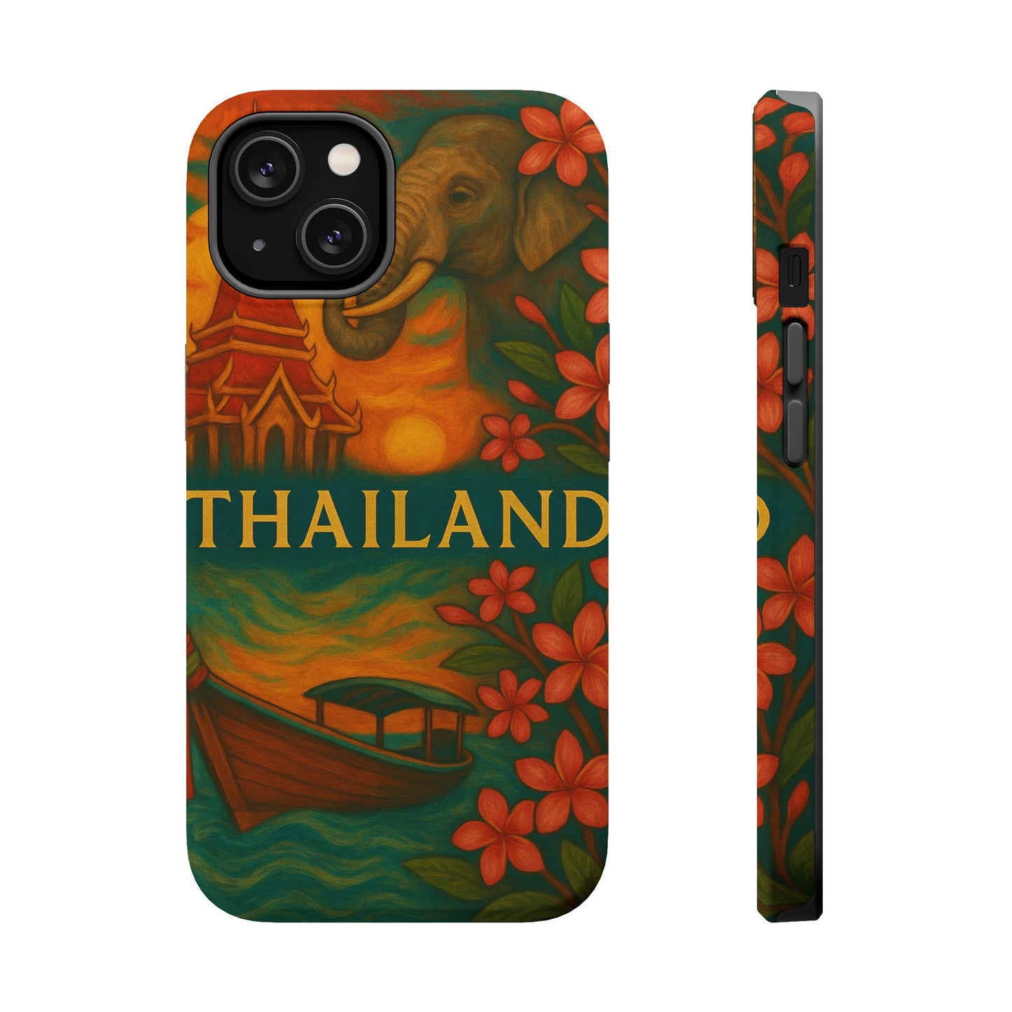 "Funda Magnética Reforzada Magnética Reforzada Thailand🌴 – El Reino de las Sonrisas y la Aventura"