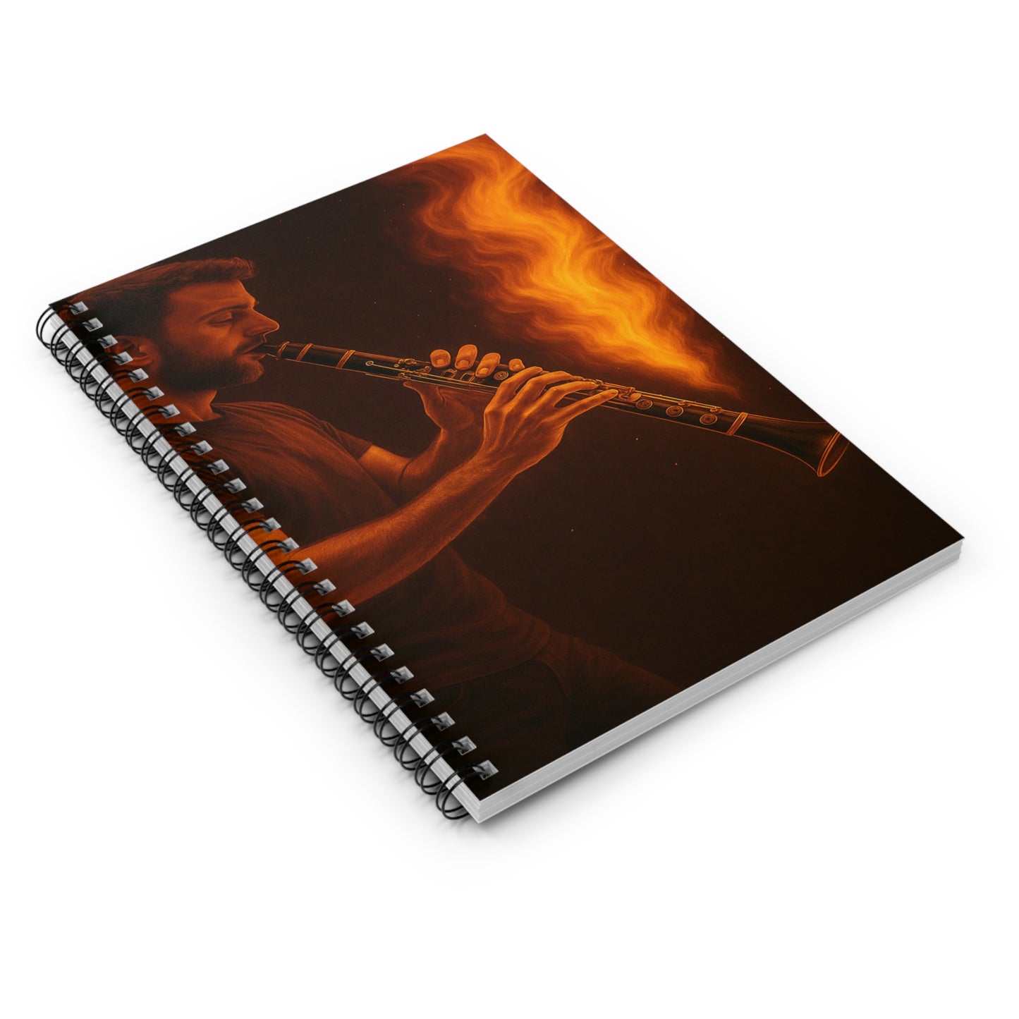 "libreta clarinete🎵🔥 El sonido del alma no grita… arde.” 🔥🎵