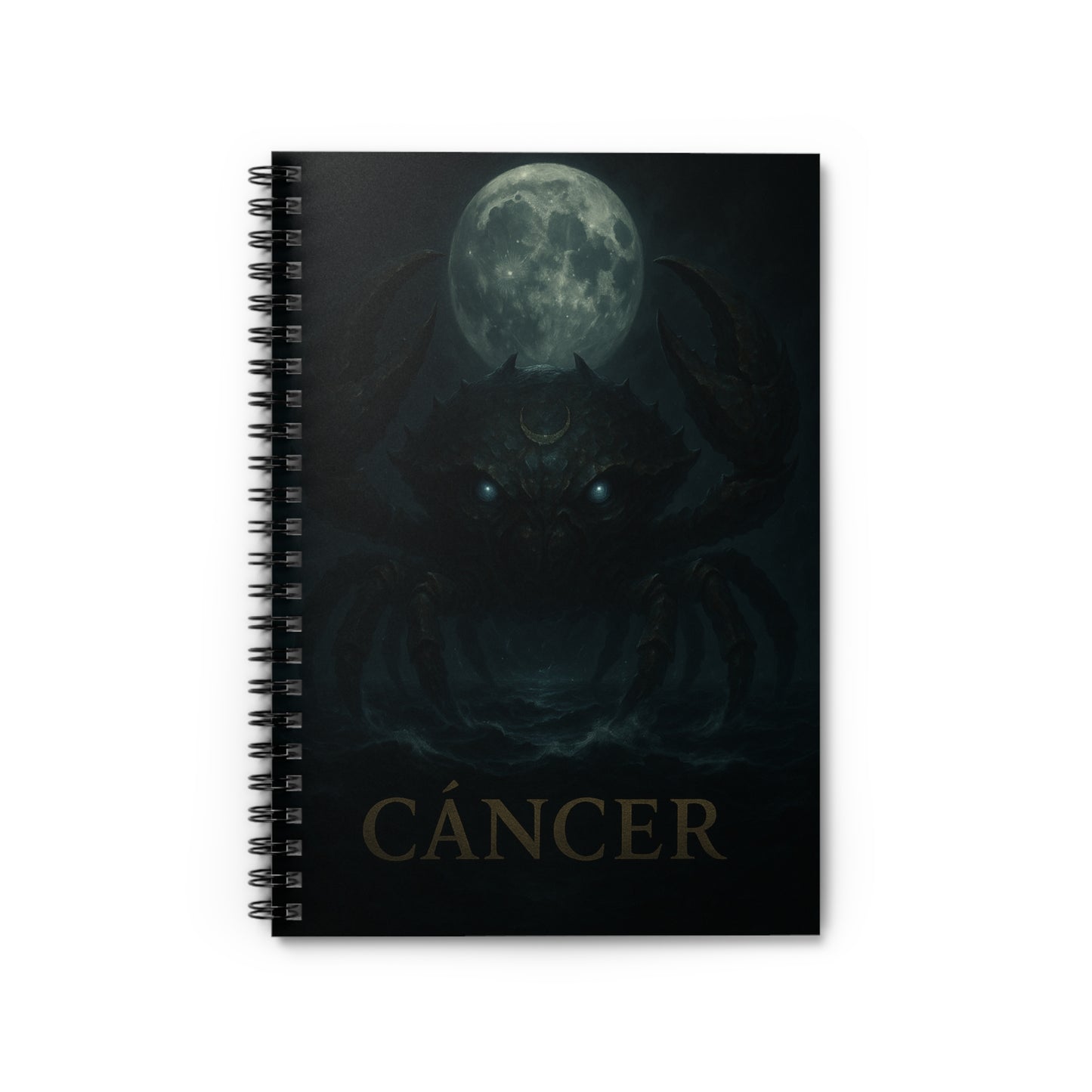 "libreta ♋ Cáncer — Guardián de las profundidades"