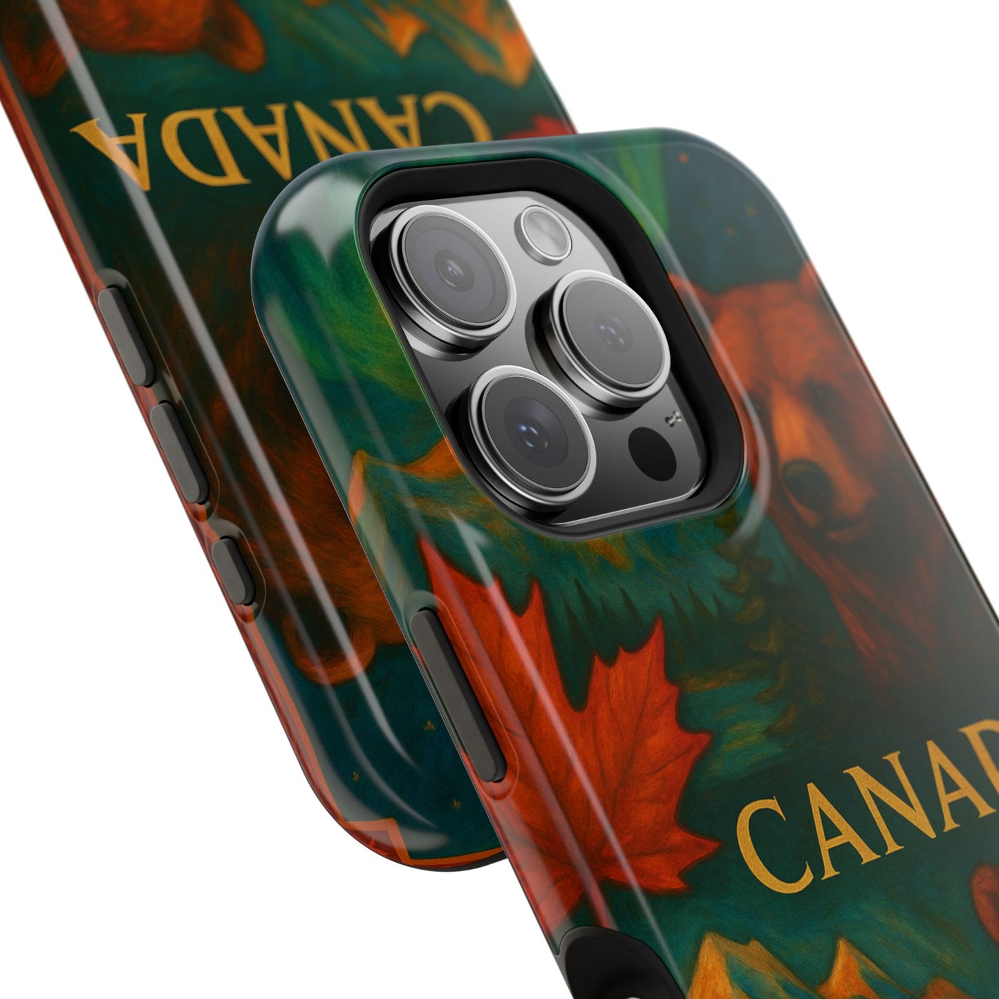 "Funda Magnética Reforzada Magnética Reforzada Canadá: Naturaleza Majestuosa y Espíritu Libre 🍁🏞️🦌"
