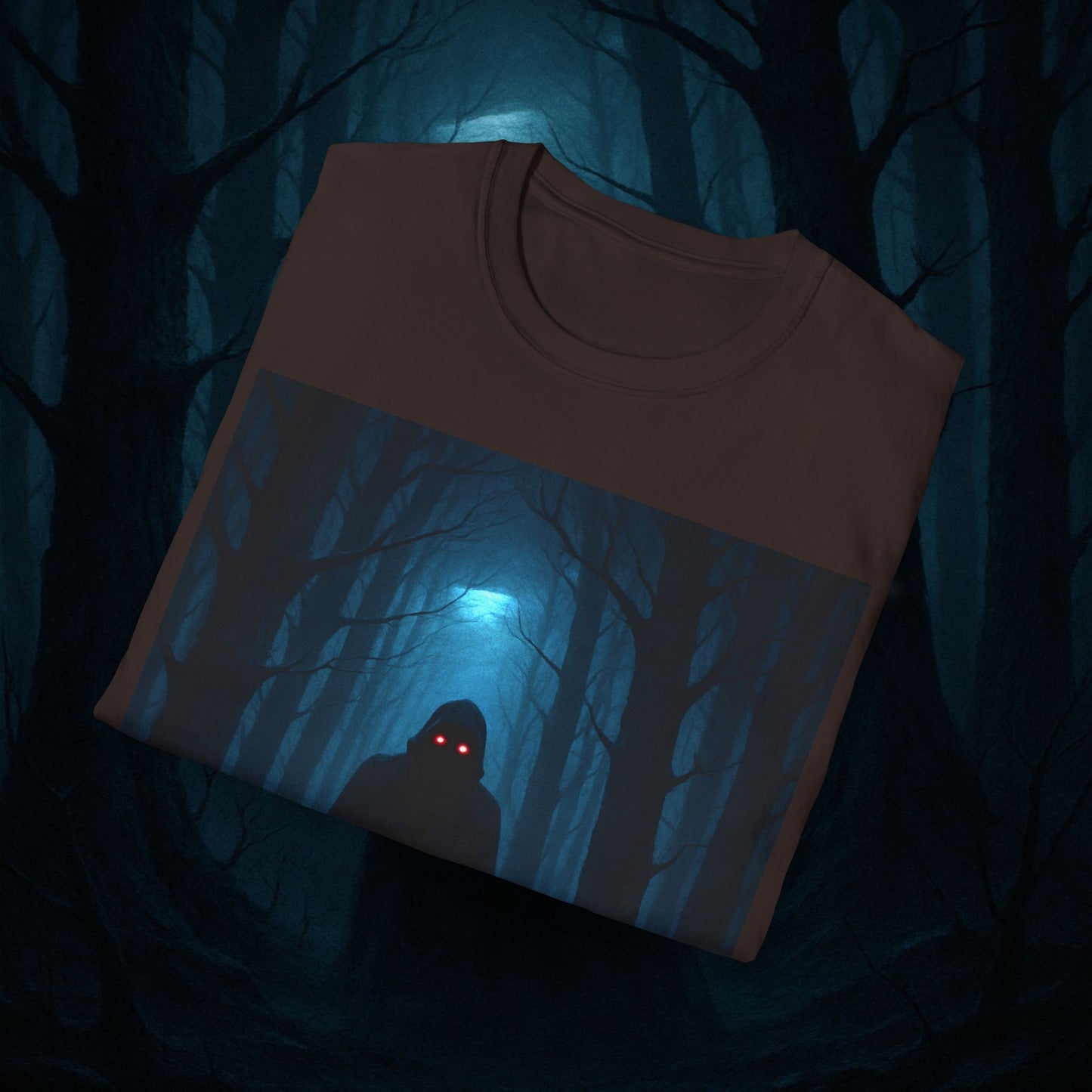 "Camiseta 🖤 El Vigía del Bosque Oscuro"