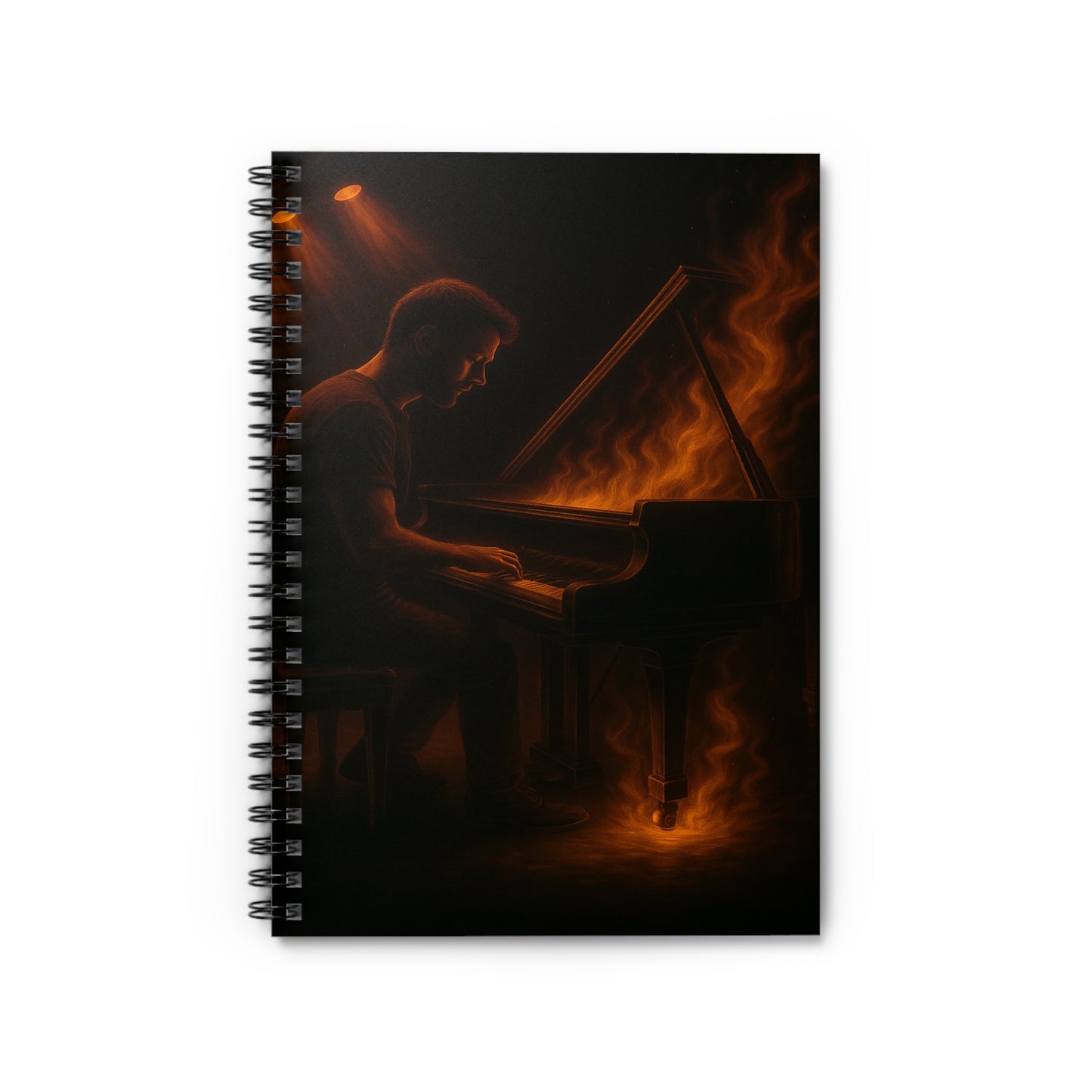 "libreta piano 🎹🔥Cuando las manos arden… el alma canta.” 🔥🎹