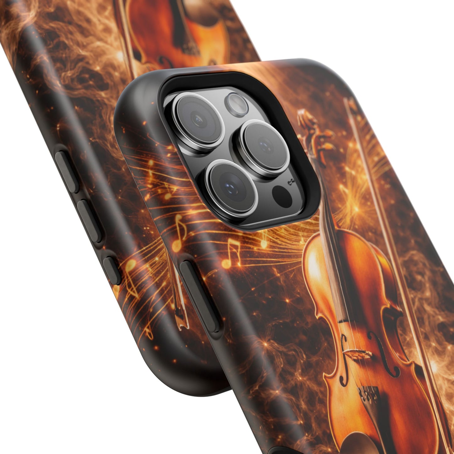 "Funda Magnética Reforzada Magnética Reforzada violin 🎻🔥 “Toca con el alma. Quema con cada nota.” 🔥🎻