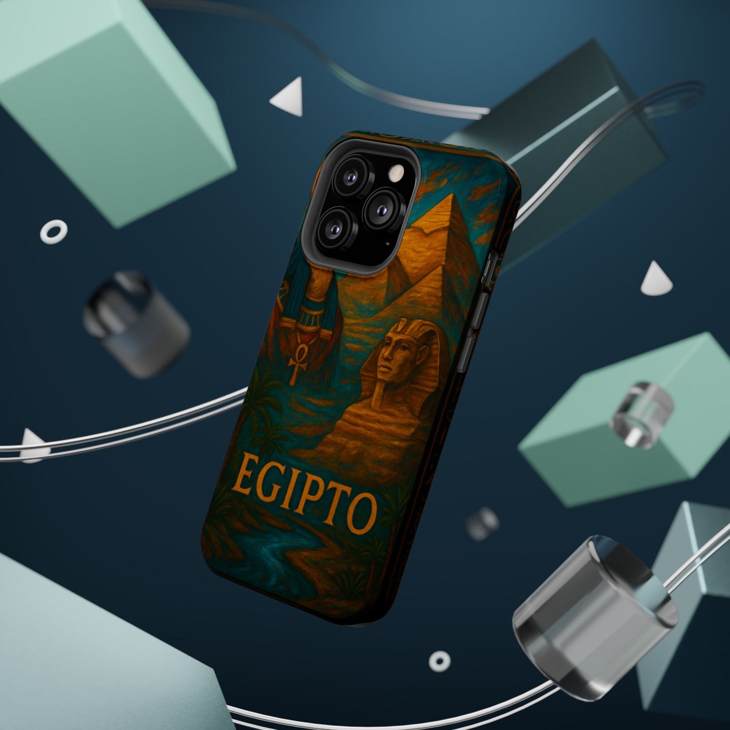 "Funda Magnética Reforzada Egipto Misterio Dorado del Nilo 🏺🌅🐫