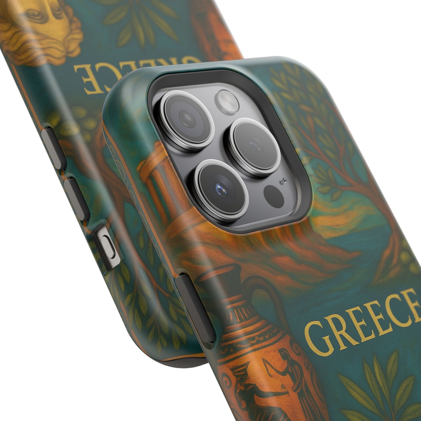 "Funda Magnética Reforzada Magnética Reforzada Grecia: Cuna de Dioses, Maravillas y Filosofía 🌊🏛️⚡"