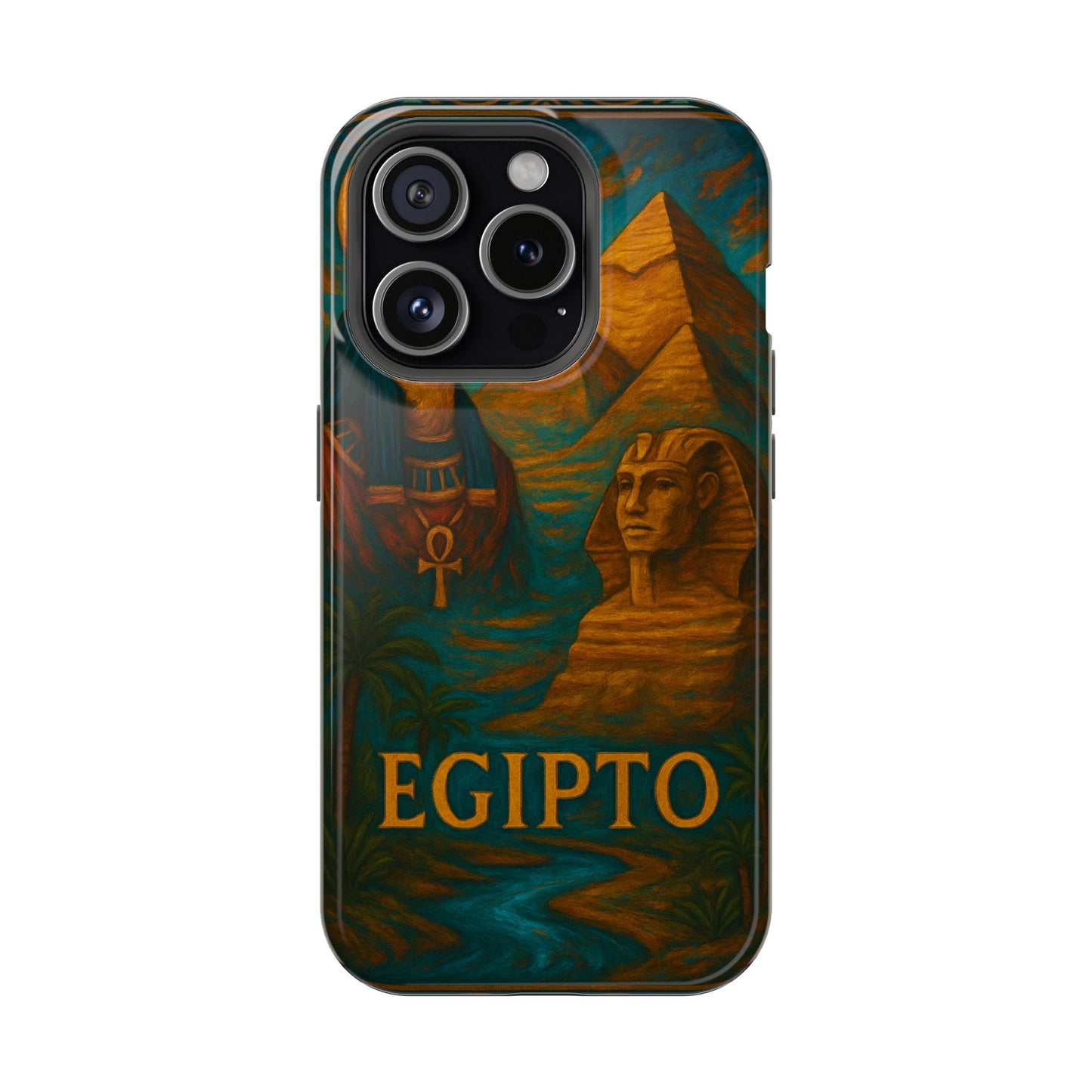"Funda Magnética Reforzada Egipto Misterio Dorado del Nilo 🏺🌅🐫