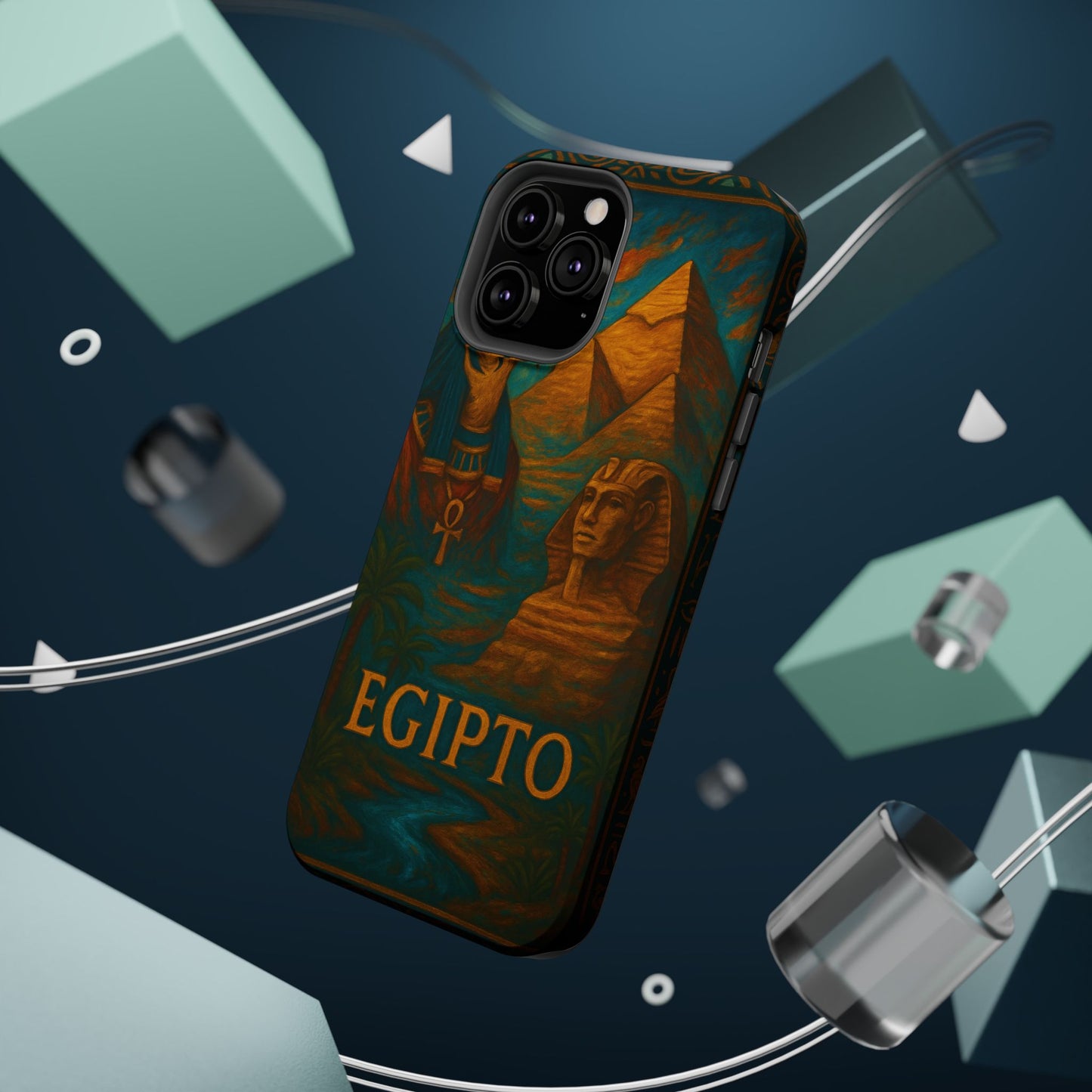 "Funda Magnética Reforzada Egipto Misterio Dorado del Nilo 🏺🌅🐫