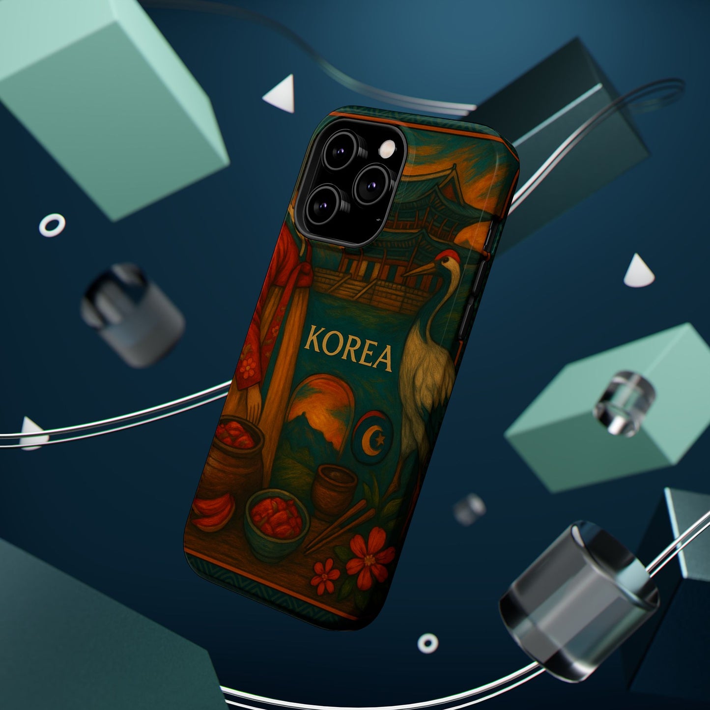 "Funda Magnética Reforzada Magnética Reforzada corea 🌸 – Tradición milenaria y modernidad vibrante"