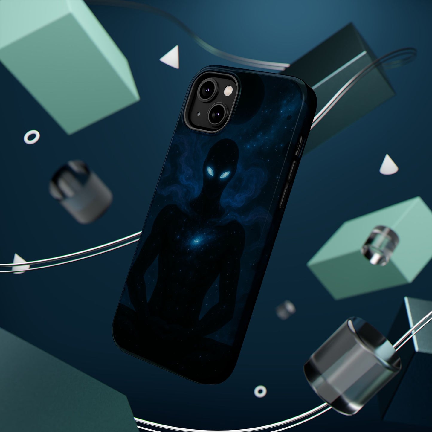 "Funda Magnética Reforzada 🌌 Nok Tael, el Destello del Vacío"