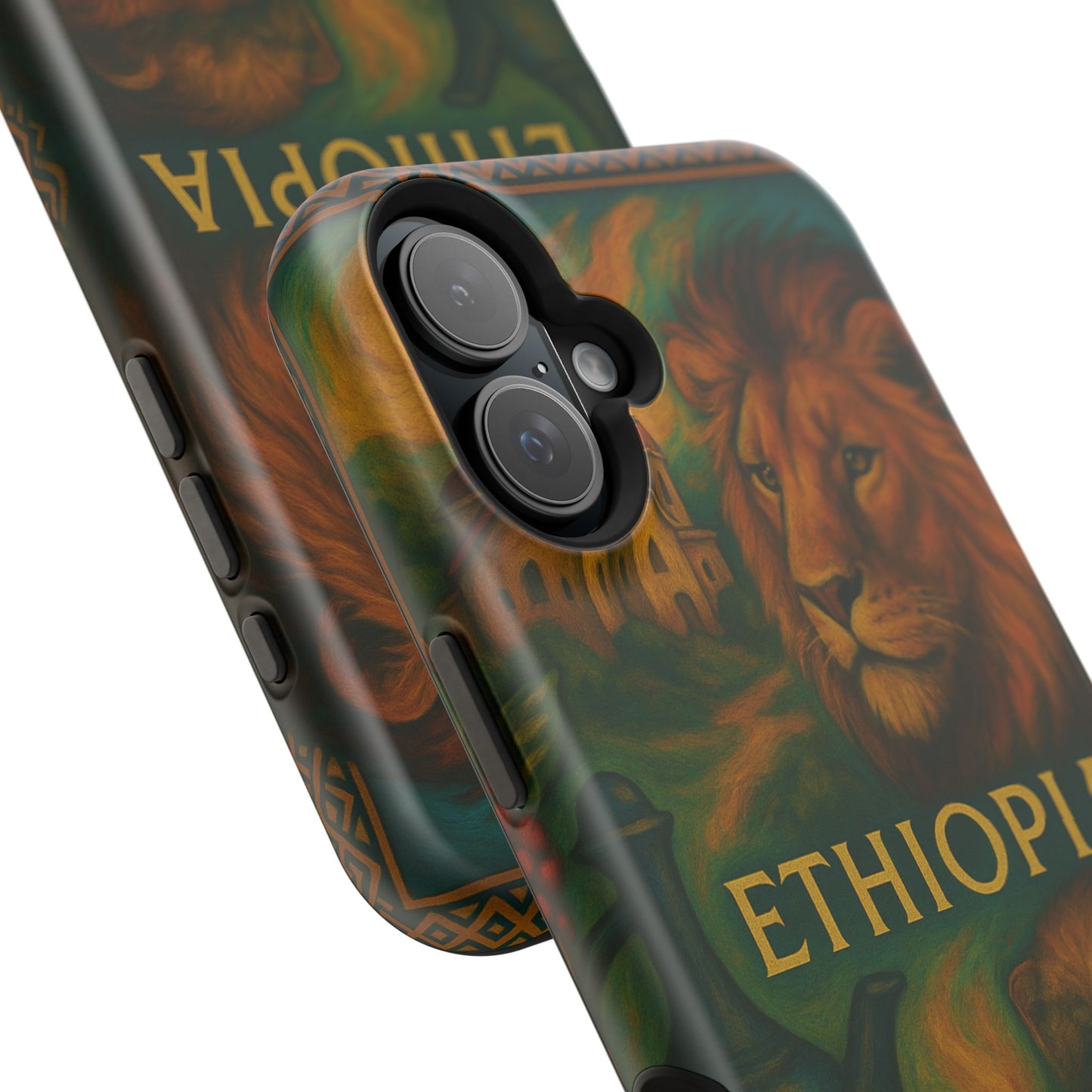 "Reinforced Magnetic Case Ethiopia – Sacred Land and Ancestral Soul"