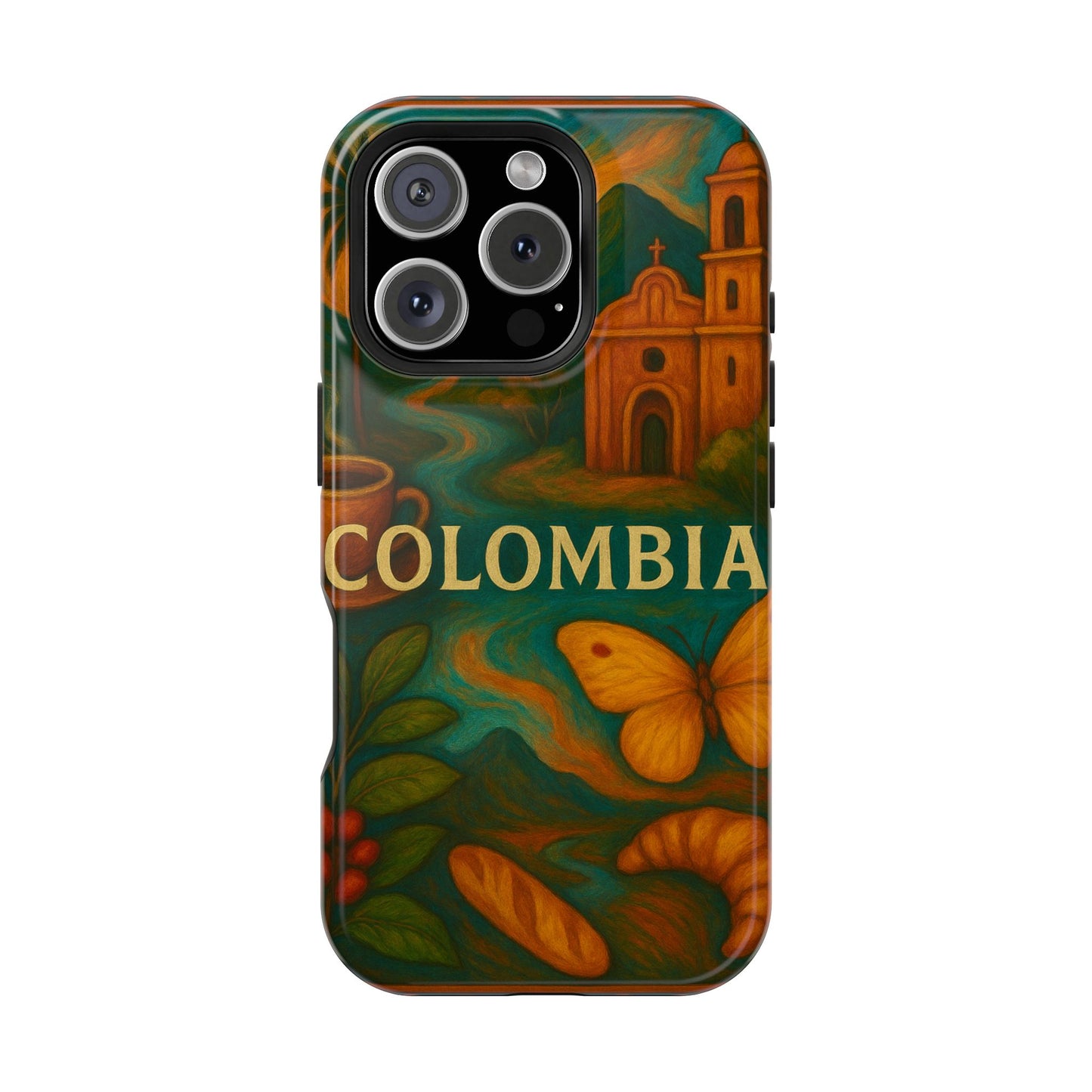 "Funda Magnética Reforzada Colombia: Magia de Colores, Café y Tradición ☕🎨🌄"