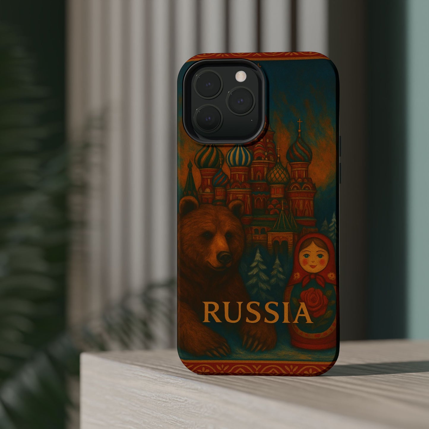 "Funda Magnética Reforzada Magnética Reforzada Rusia❄️ – Tierra de historia, misterio y grandeza"