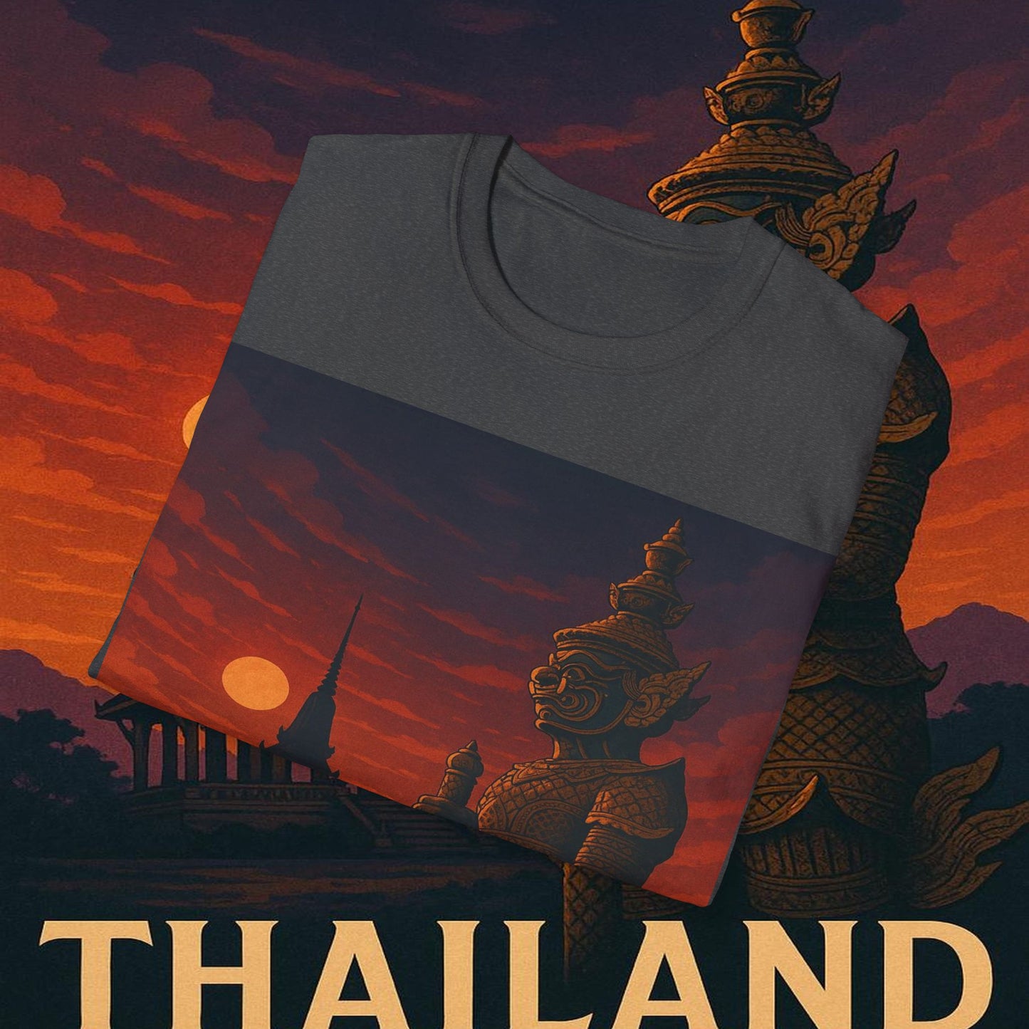 "Camiseta Thailand🌴 – El Reino de las Sonrisas y la Aventura"
