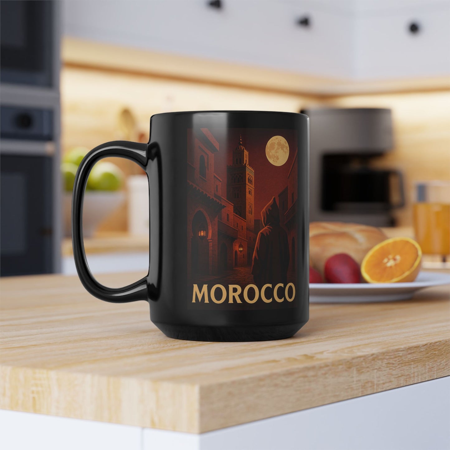 "Moroccan Mug: Magic of the Desert and Cities of a Thousand Colors ๐ช๐๏ธ๐"