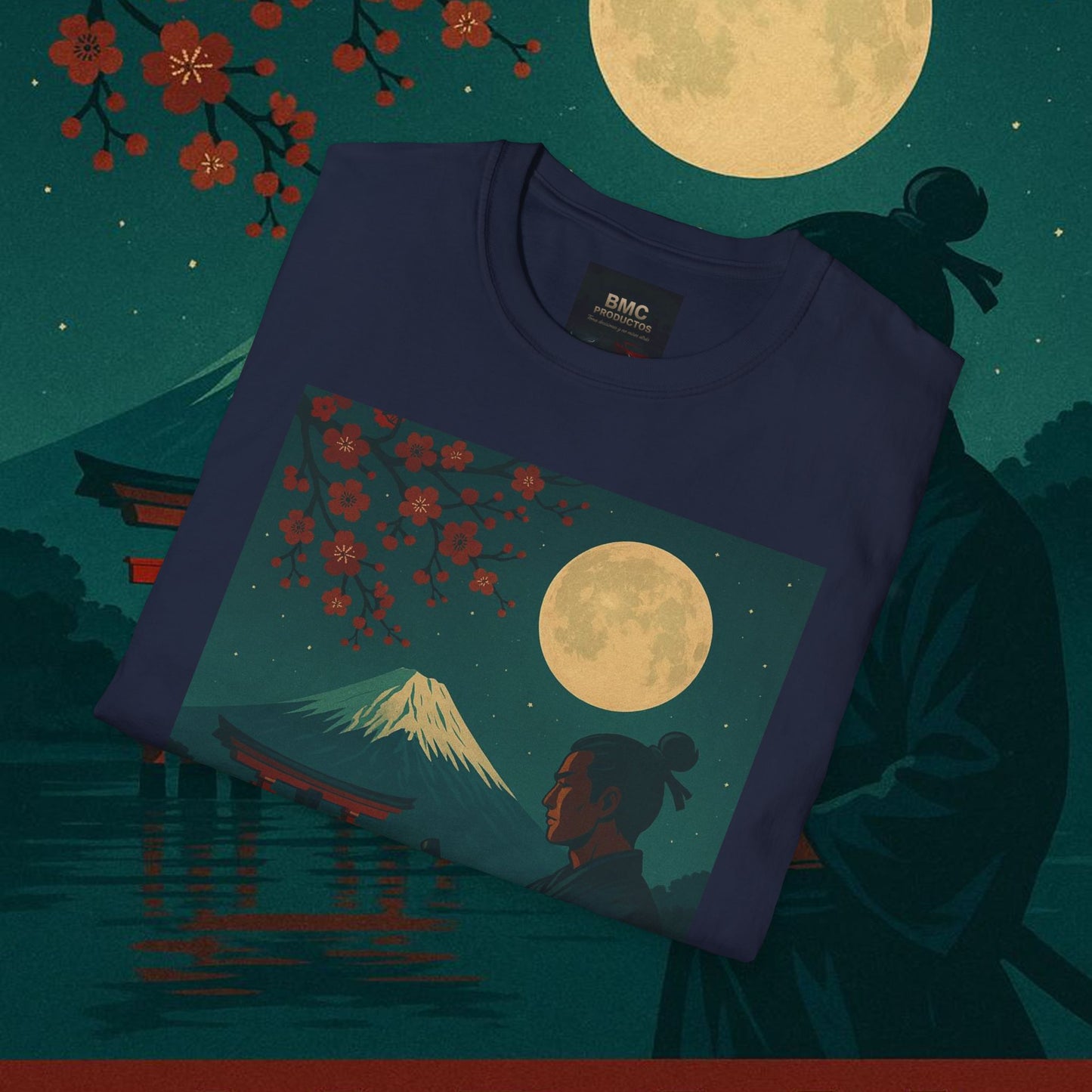 "Camiseta Japón: Tradición entre Cerezos y Montañas 🌸⛩️🗻"