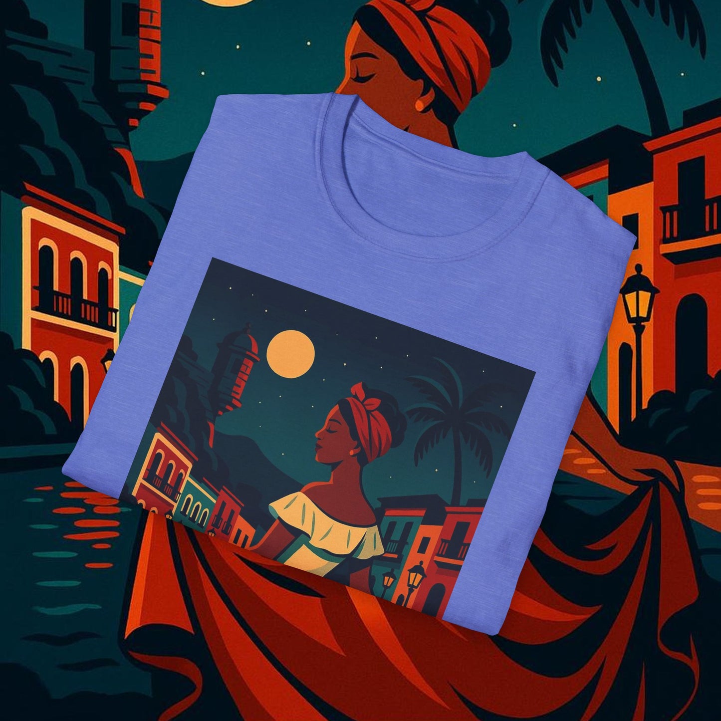 "Camiseta Puerto Rico – Ritmo, alma y color caribeño"