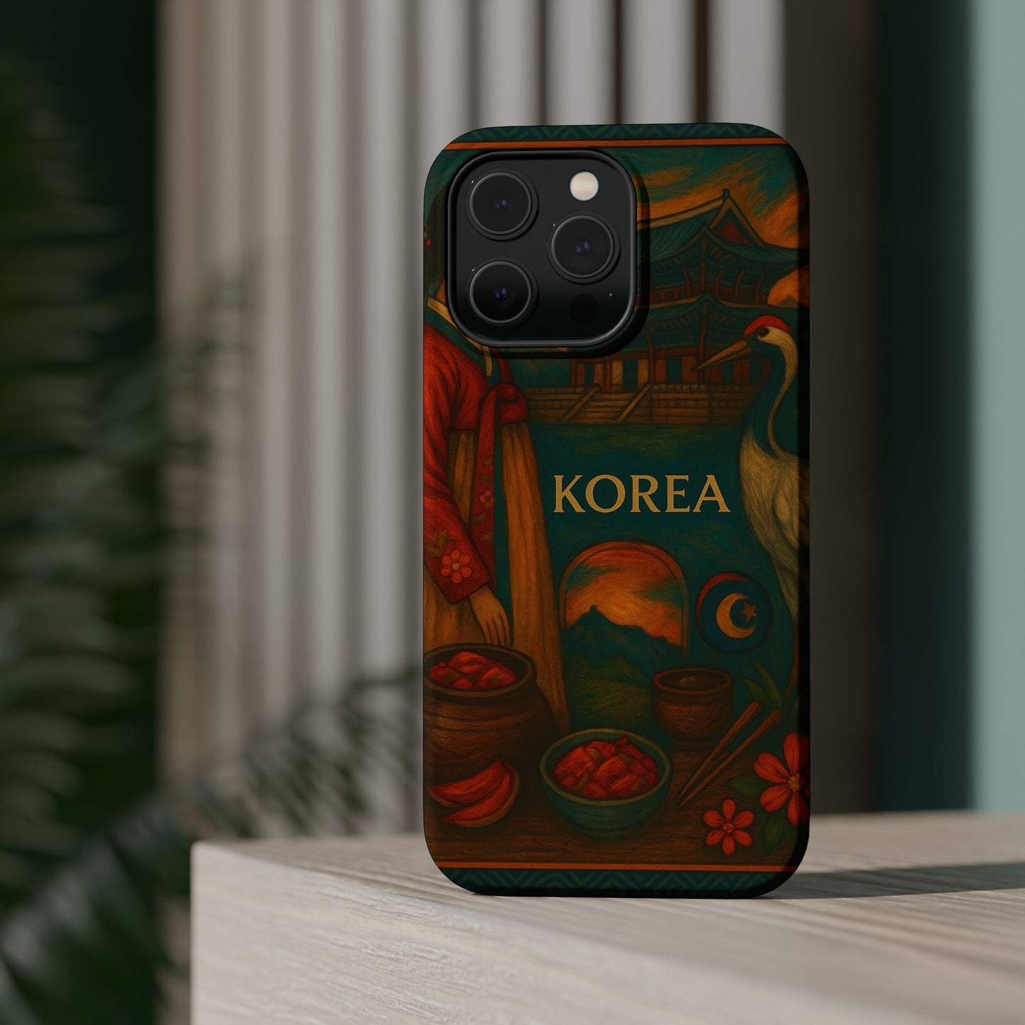 "Funda Magnética Reforzada Magnética Reforzada corea 🌸 – Tradición milenaria y modernidad vibrante"