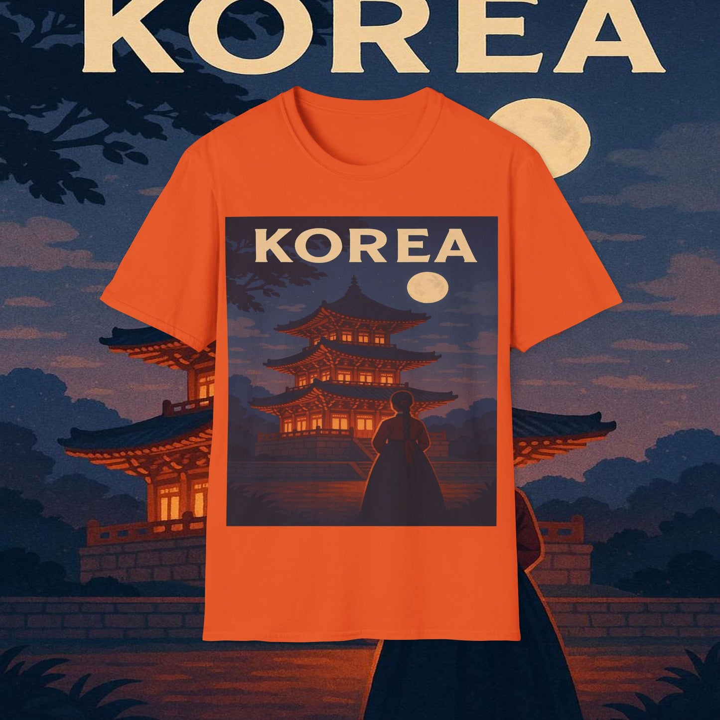 "Camiseta corea 🌸 – Tradición milenaria y modernidad vibrante"