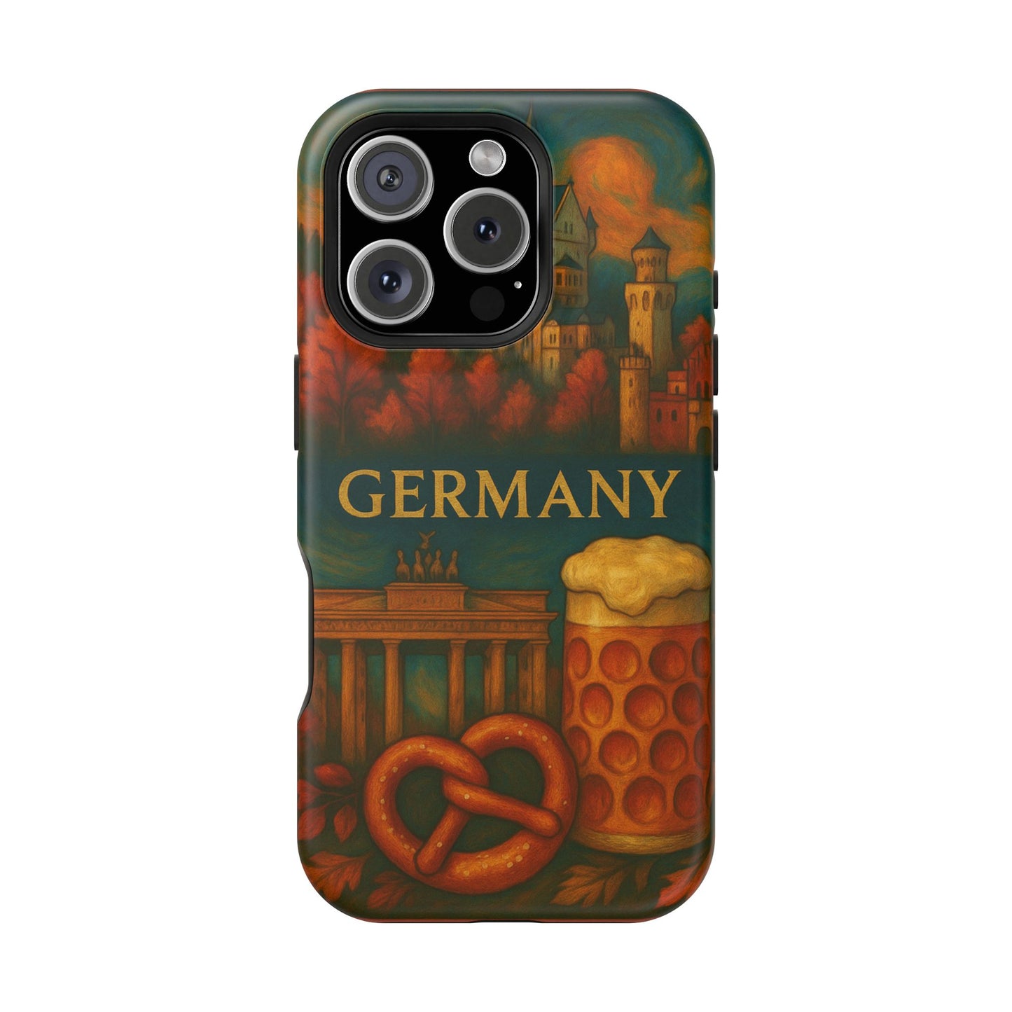 "Funda Magnética Reforzada Alemania: Fortaleza, Historia y Tradición 🎖️🏰🍺"