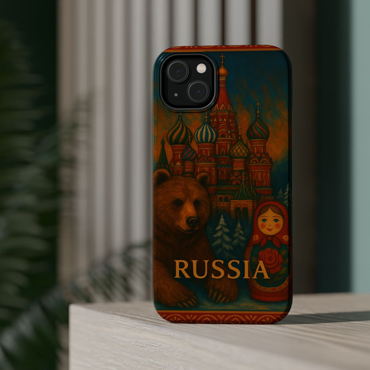 "Funda Magnética Reforzada Magnética Reforzada Rusia❄️ – Tierra de historia, misterio y grandeza"