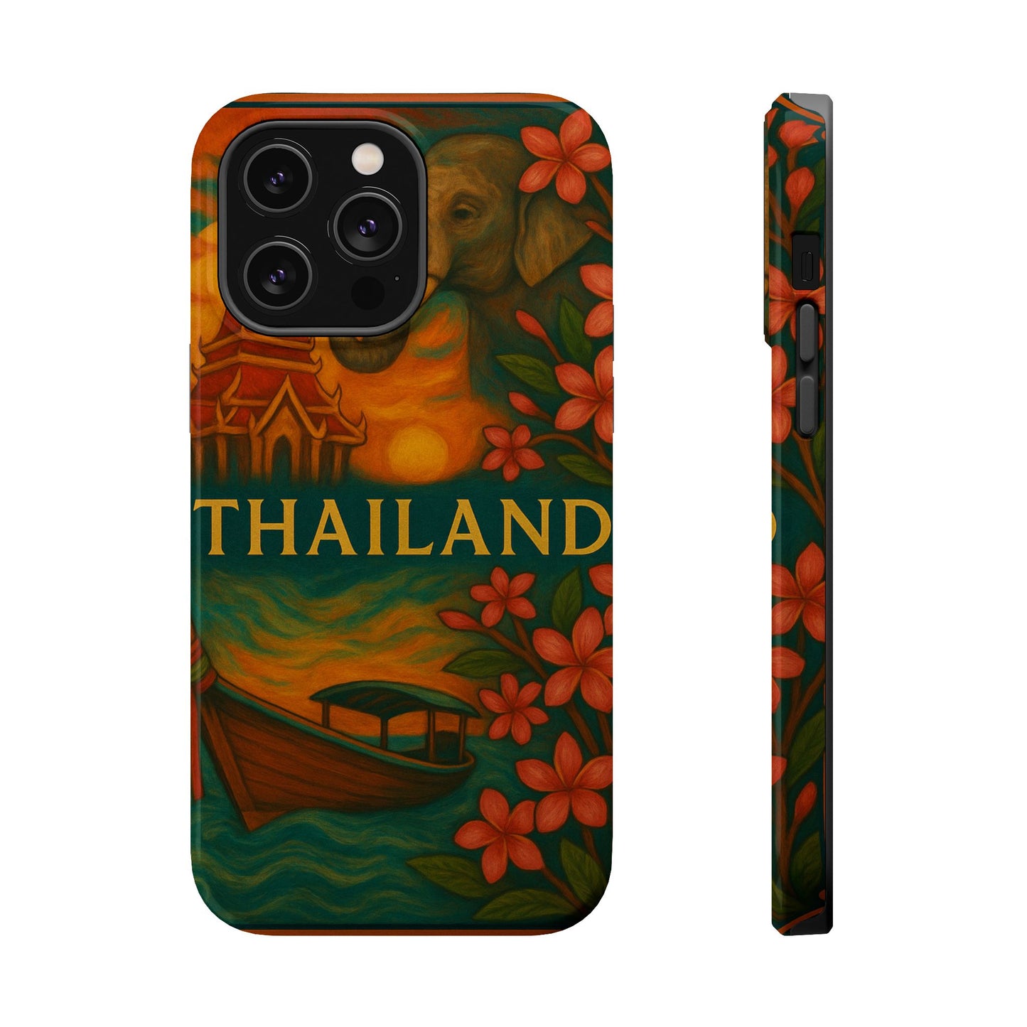 "Funda Magnética Reforzada Magnética Reforzada Thailand🌴 – El Reino de las Sonrisas y la Aventura"