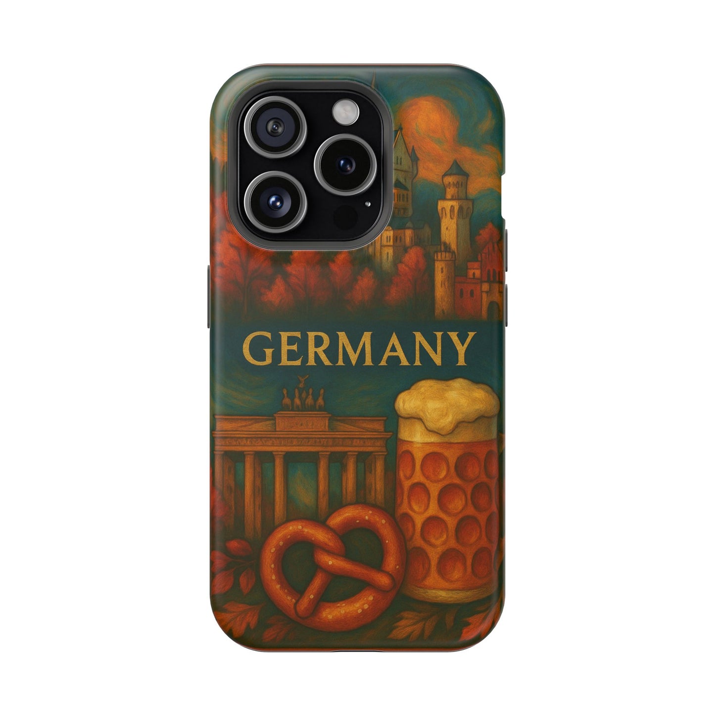 "Funda Magnética Reforzada Alemania: Fortaleza, Historia y Tradición 🎖️🏰🍺"