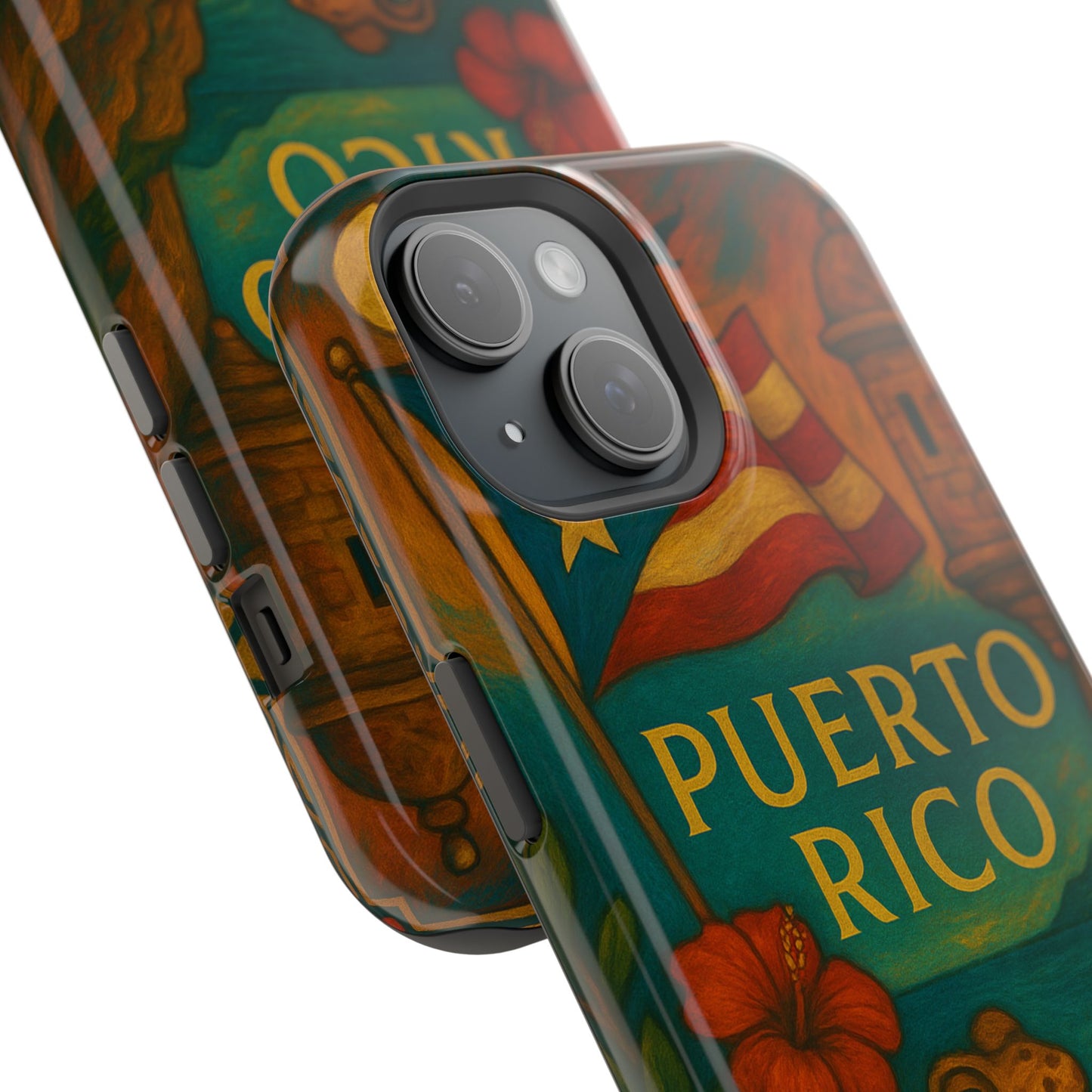 "Reinforced Magnetic Case Puerto Rico – Caribbean rhythm, soul, and color"