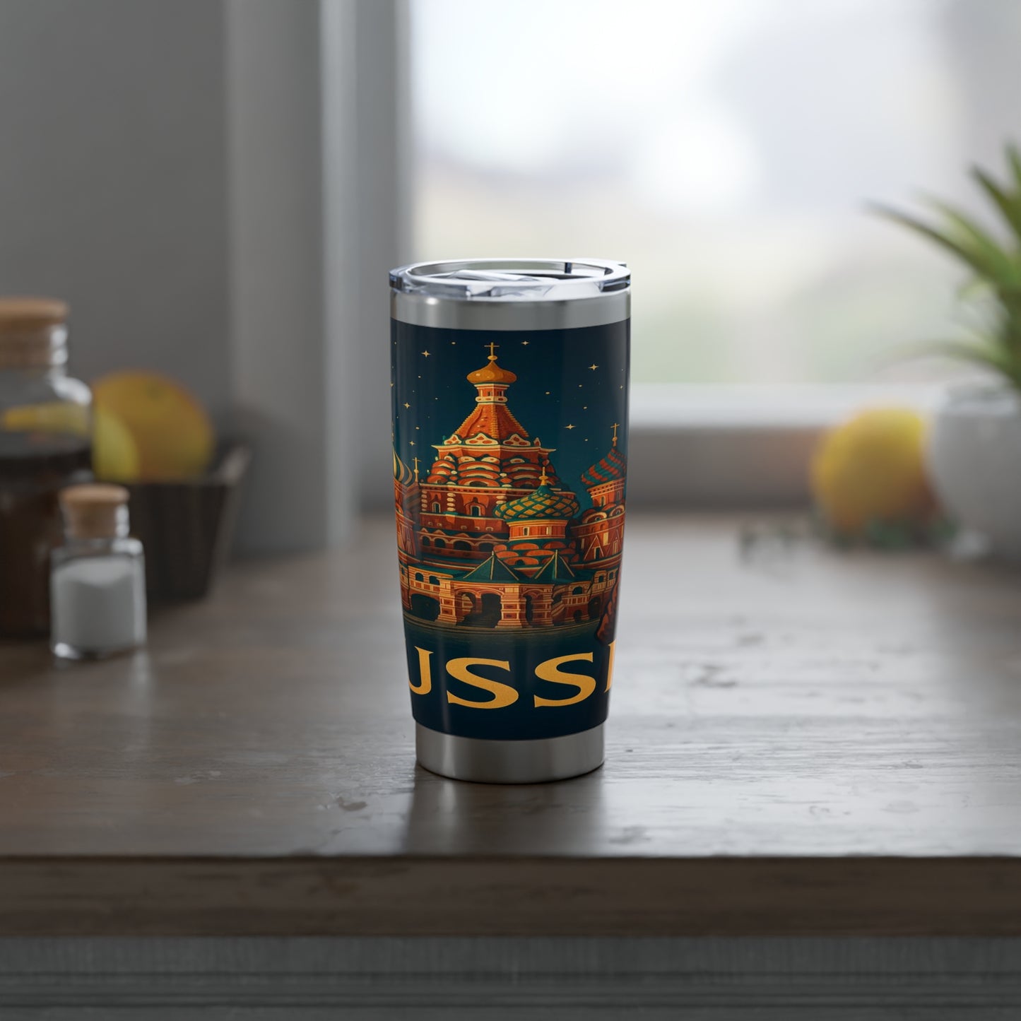 "Vaso Térmico Vagabond 20oz Rusia❄️ – Tierra de historia, misterio y grandeza"