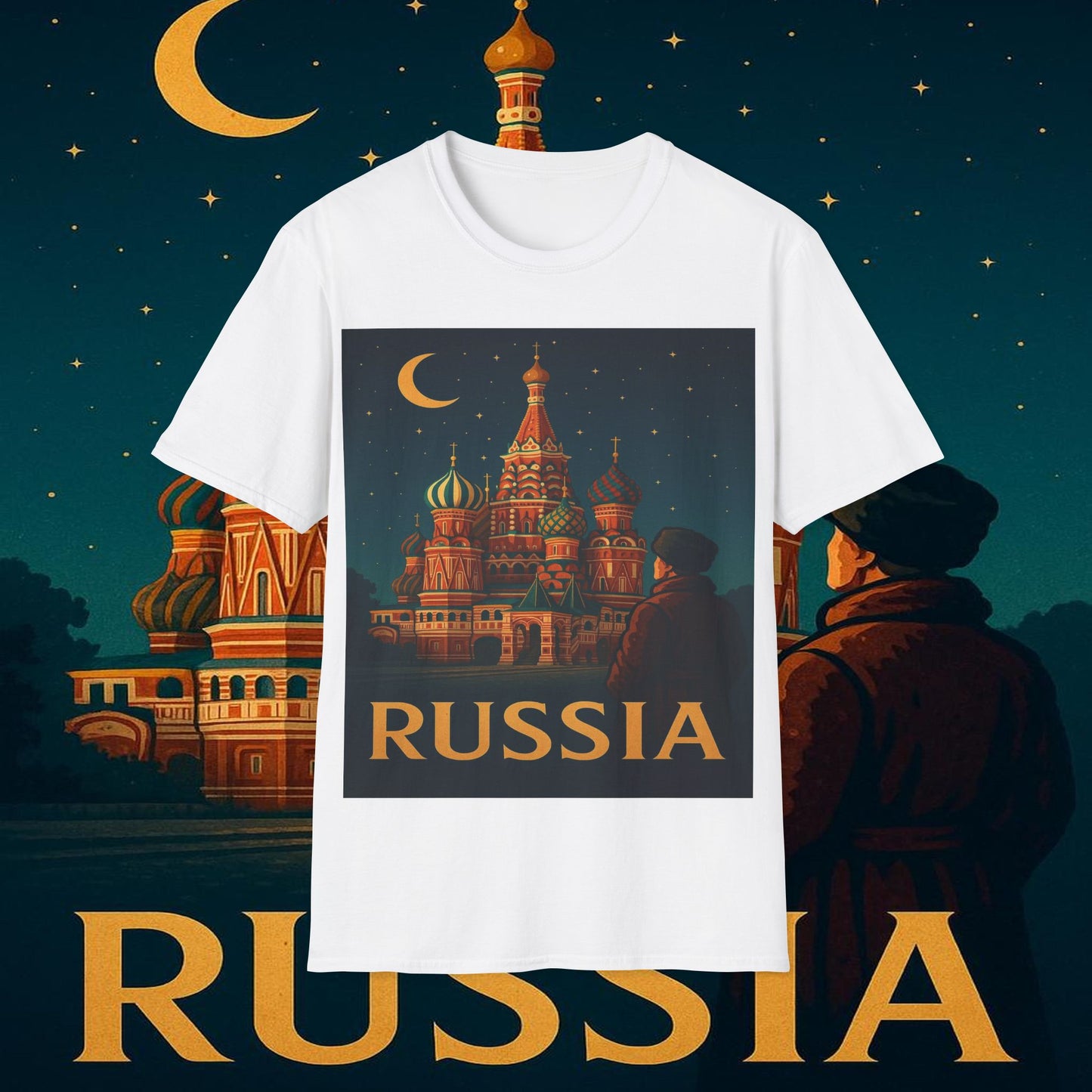 "Camiseta Rusia ❄️ – Tierra de historia, misterio y grandeza"