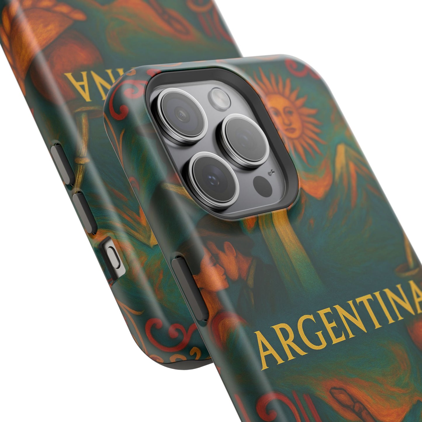 "Funda Magnética Reforzada Argentina: Pasión, Tradición y Tierra de Sueños🔥🏞️"