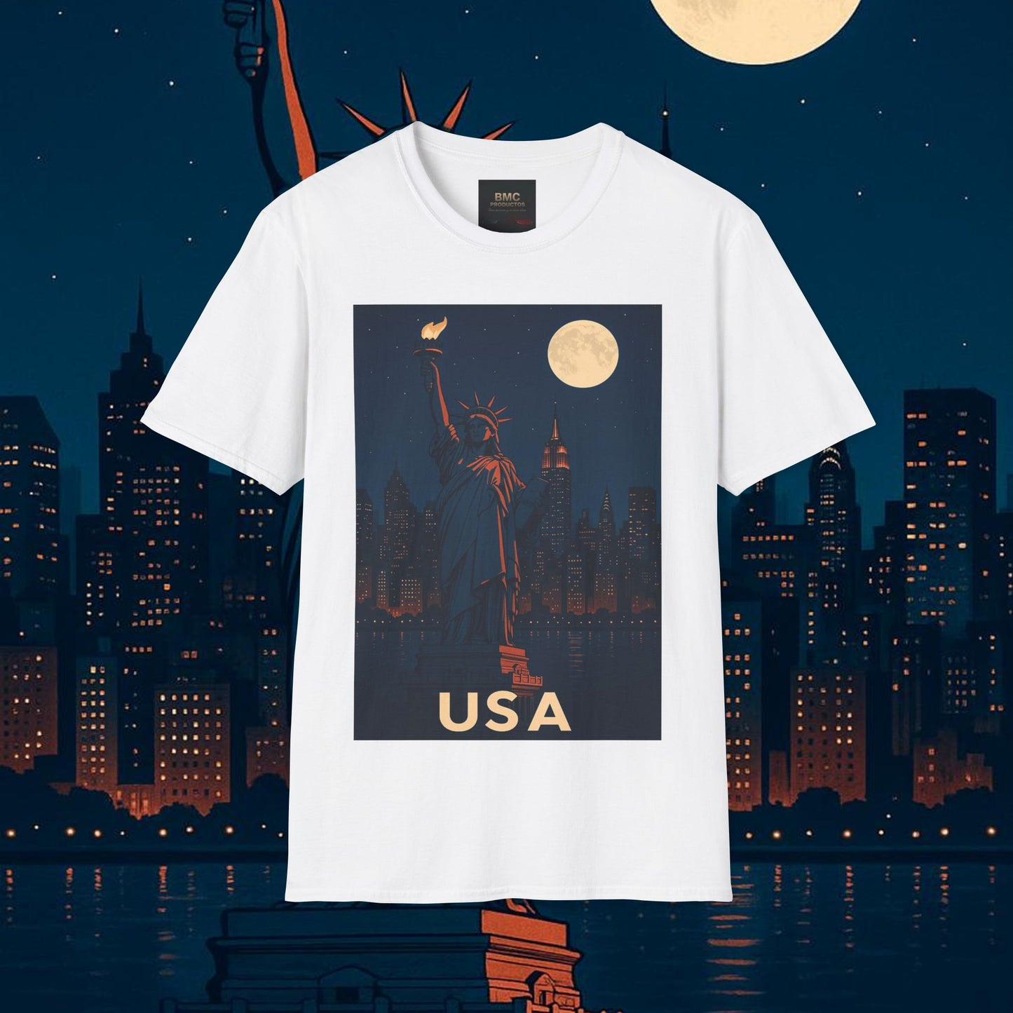"Camiseta Estados Unidos: Sueños, Libertad y Grandes Horizontes 🗽🏜️🌆"