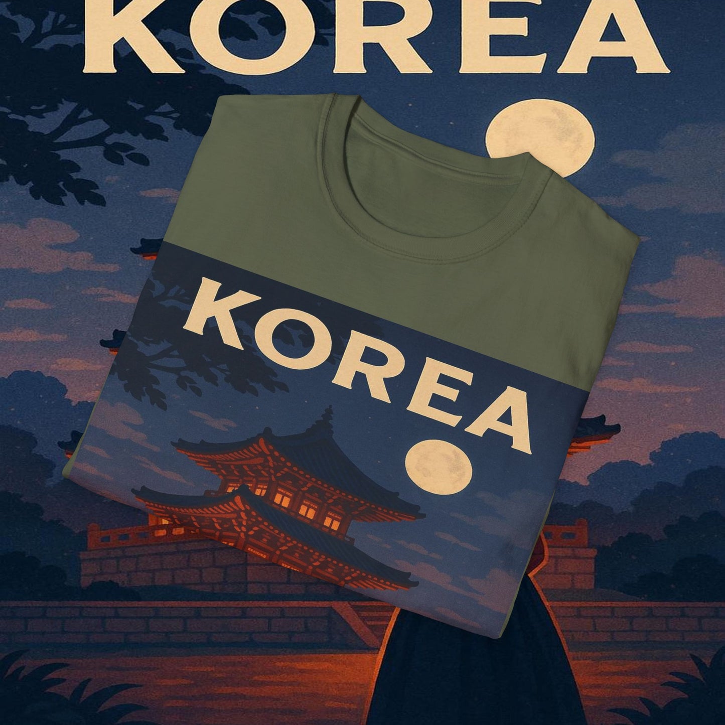 "Camiseta corea 🌸 – Tradición milenaria y modernidad vibrante"