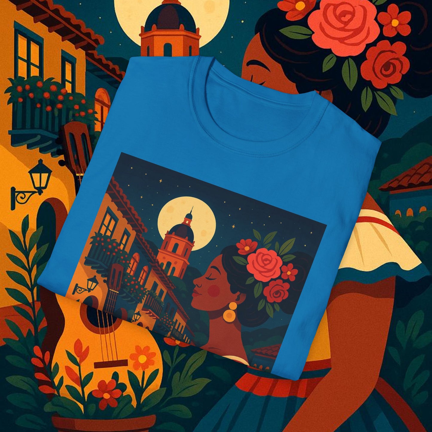 "Camiseta Colombia: Magia de Colores, Café y Tradición ☕🎨🌄"