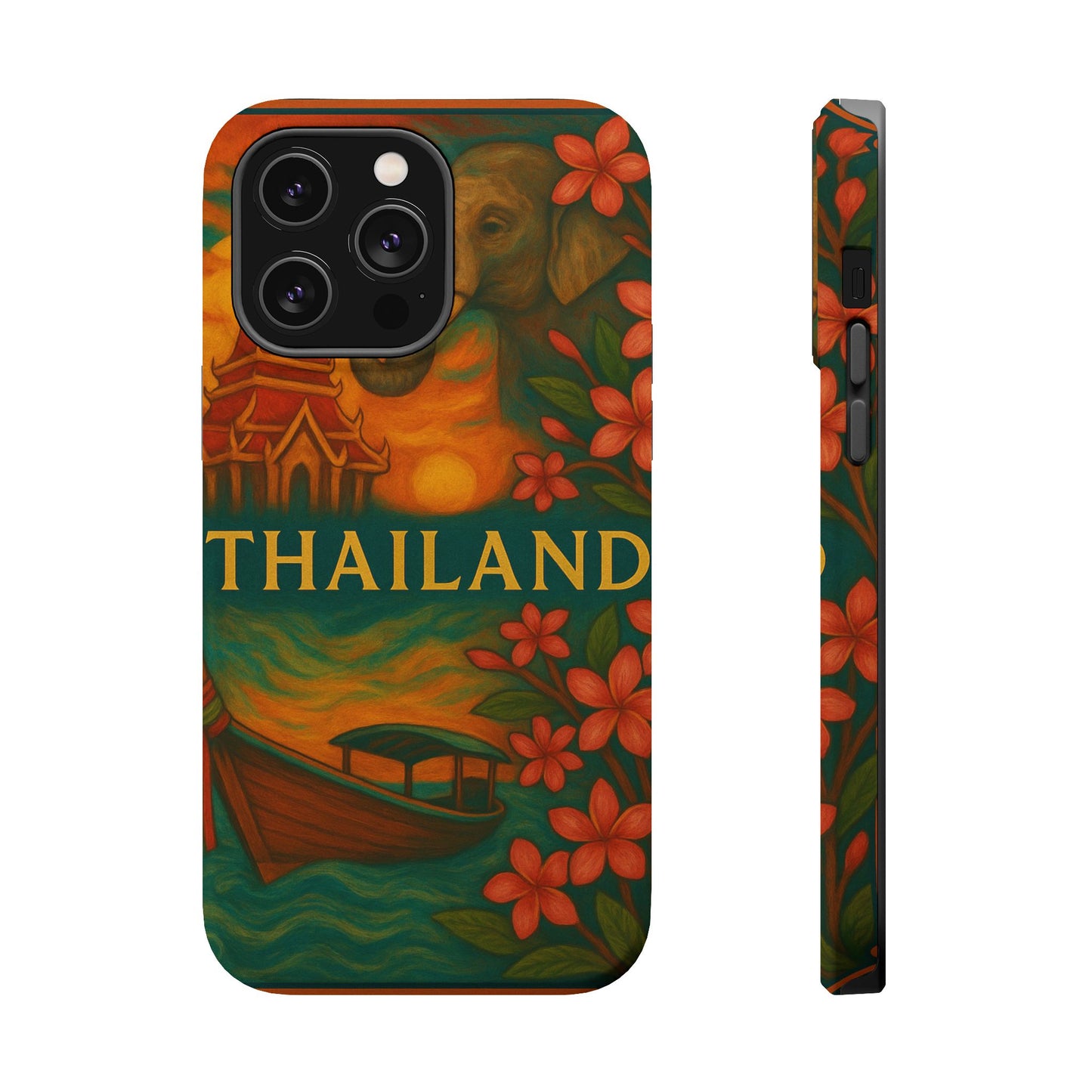 "Funda Magnética Reforzada Magnética Reforzada Thailand🌴 – El Reino de las Sonrisas y la Aventura"