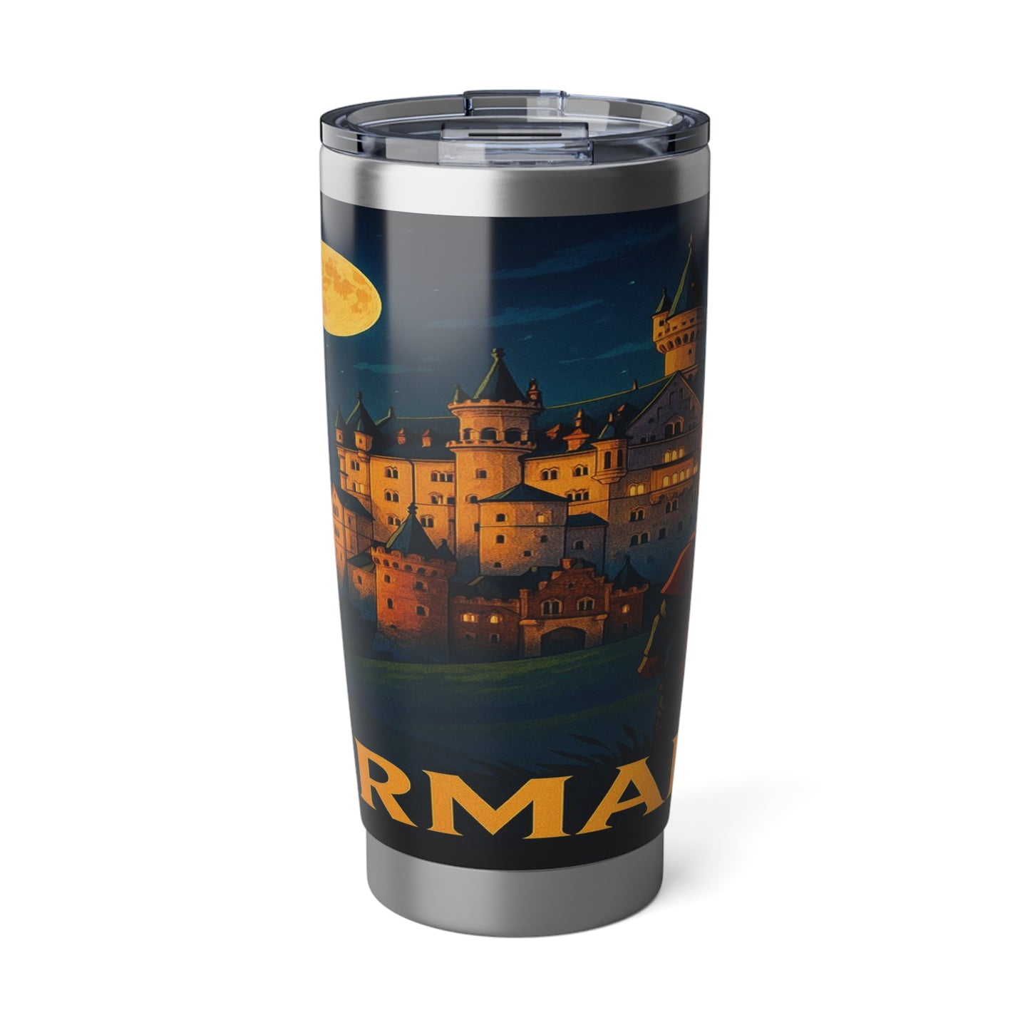 "Vaso Térmico Vagabond 20oz Alemania: Fortaleza, Historia y Tradición 🎖️🏰🍺"