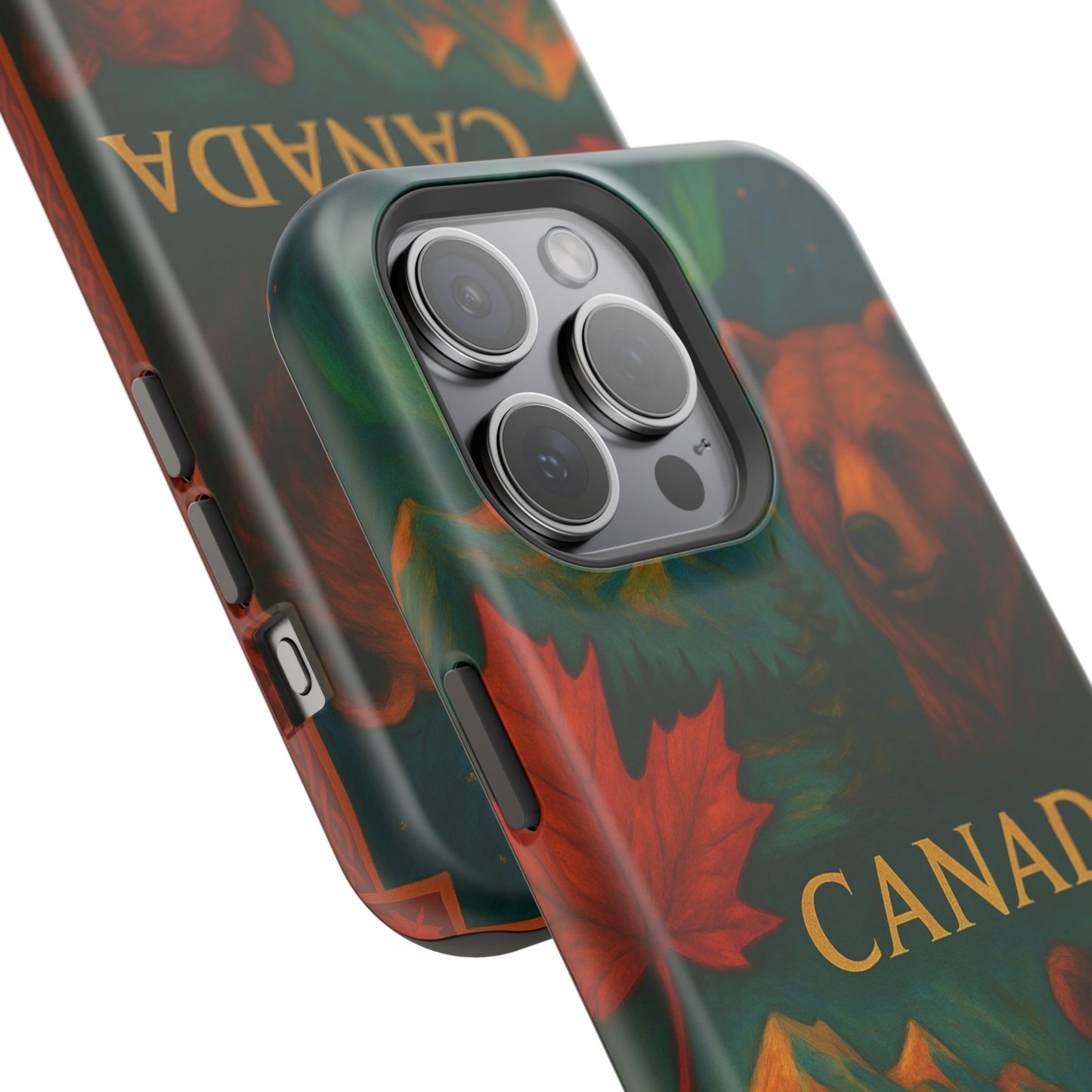 "Funda Magnética Reforzada Magnética Reforzada Canadá: Naturaleza Majestuosa y Espíritu Libre 🍁🏞️🦌"