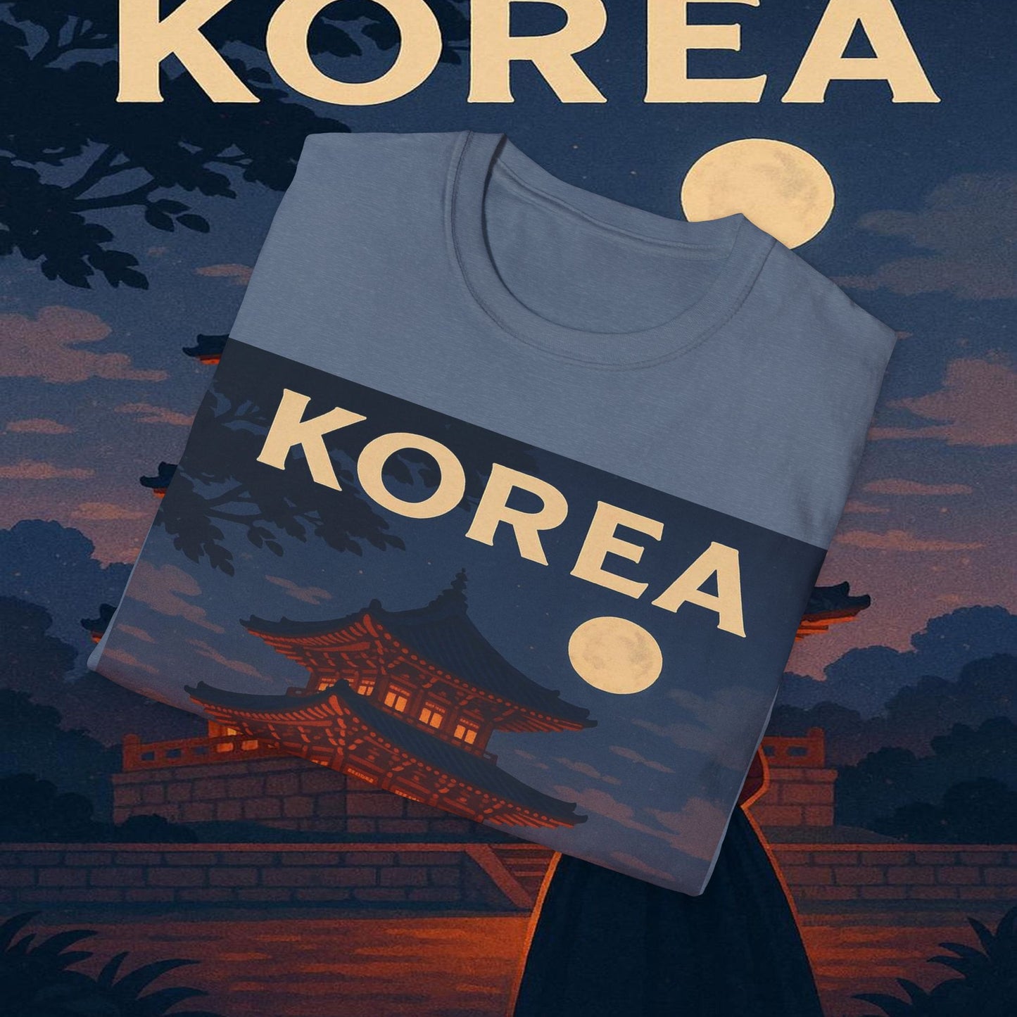 "Camiseta corea 🌸 – Tradición milenaria y modernidad vibrante"