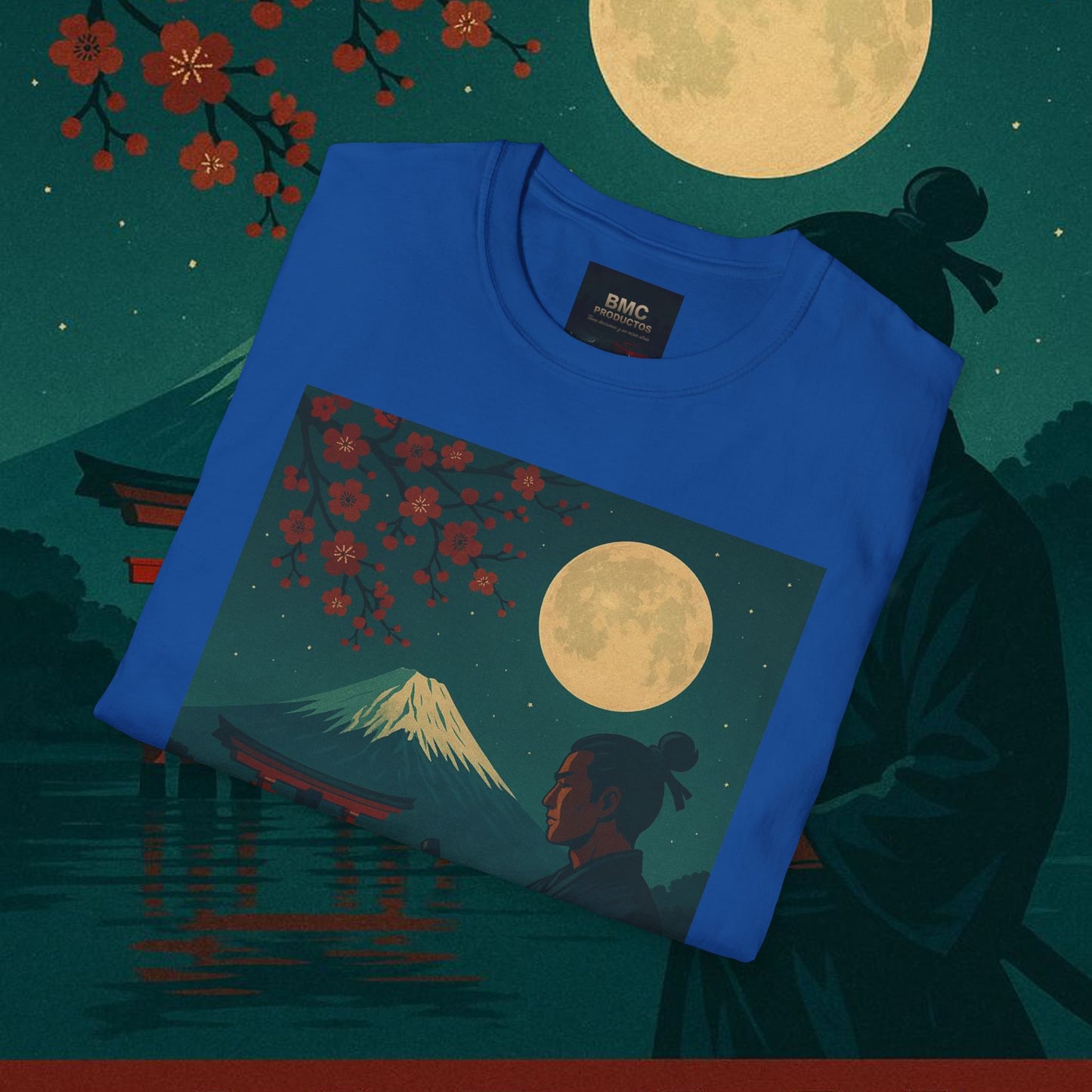 "Camiseta Japón: Tradición entre Cerezos y Montañas 🌸⛩️🗻"