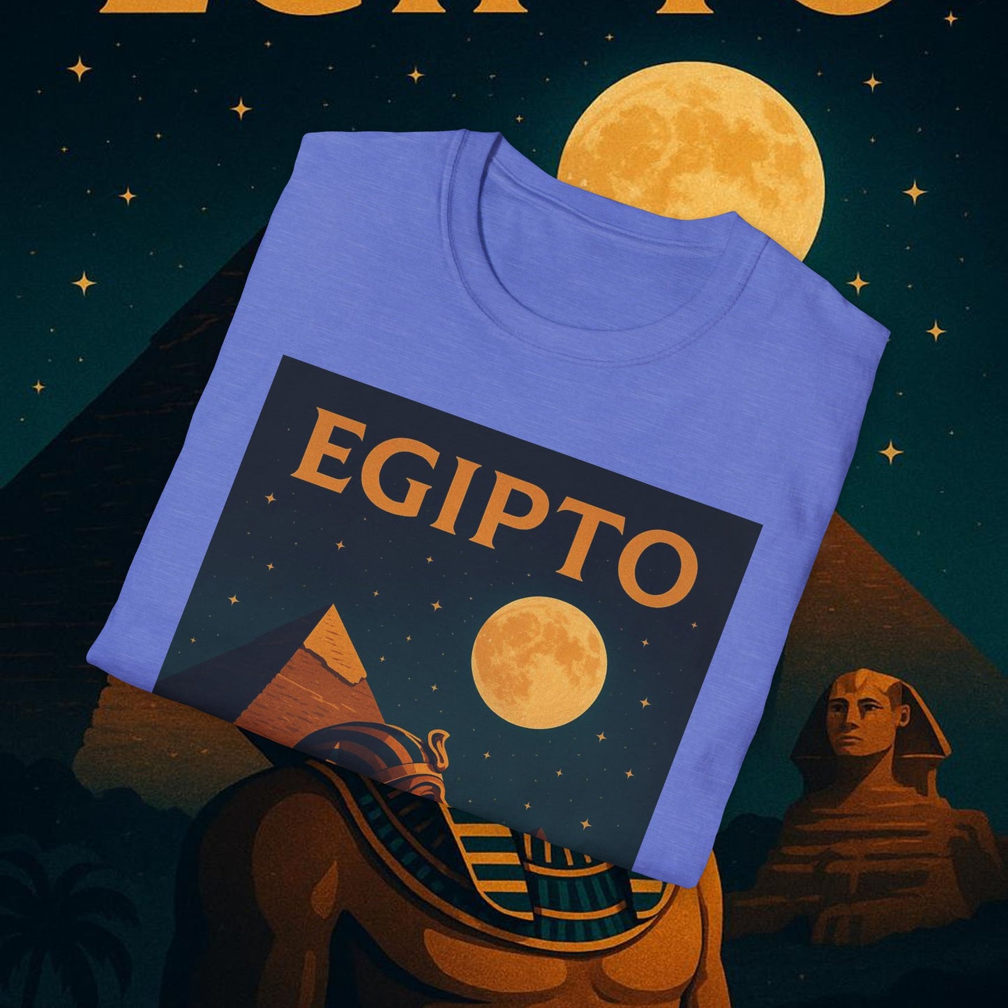 "Camiseta Egipto Misterio Dorado del Nilo 🏺🌅🐫"