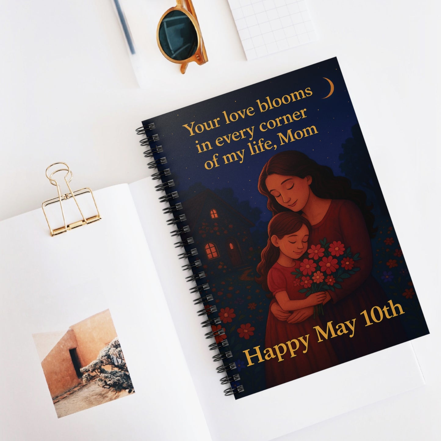 🌸 "Your love blossoms in every corner" – Special Edition Notebook May 10